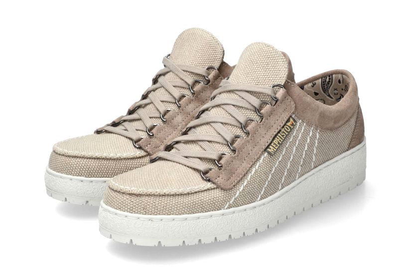'Rainbow Sun' men's lace-up shoe - taupe