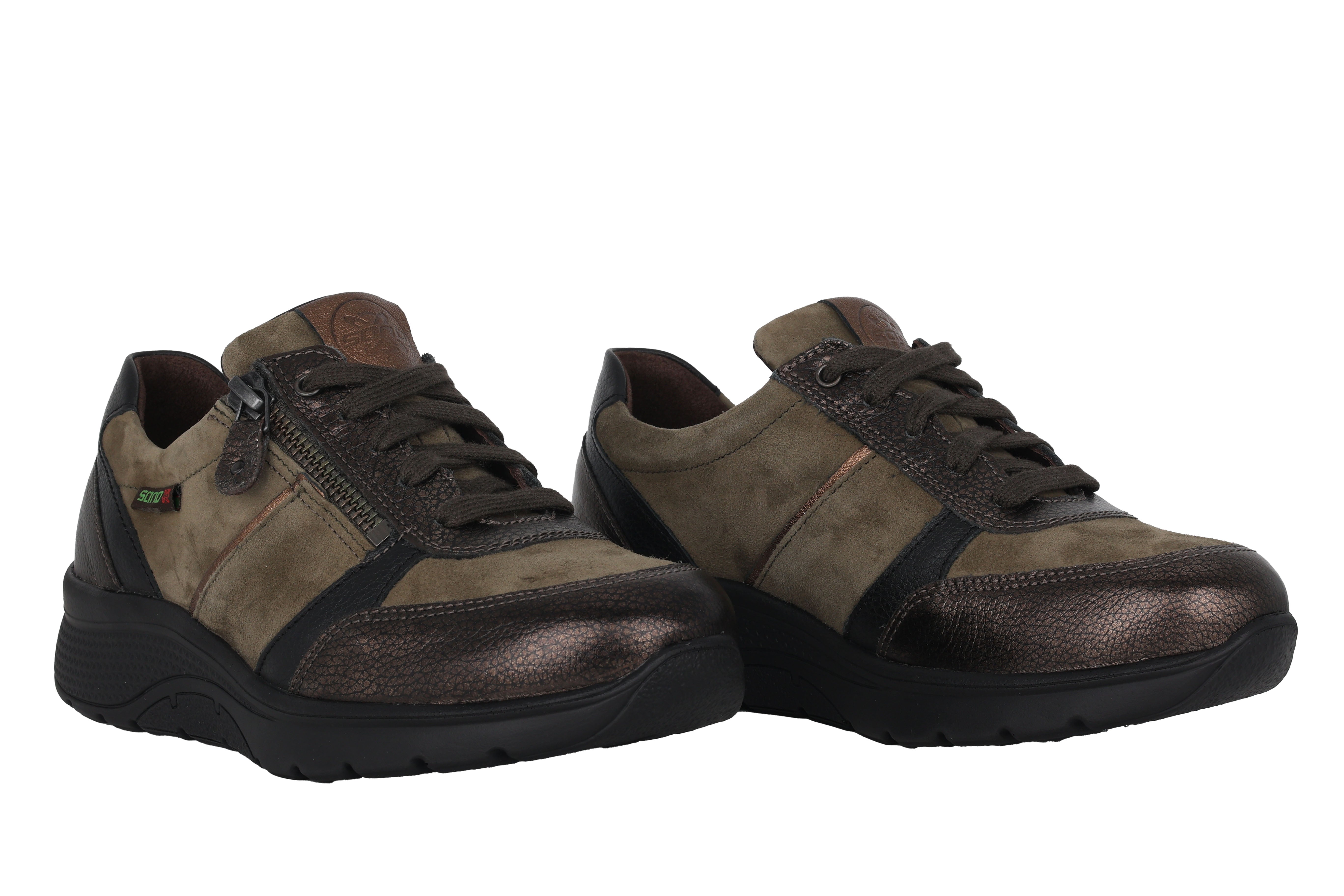 'Izae' damesko med bred pasform (H) - Brun