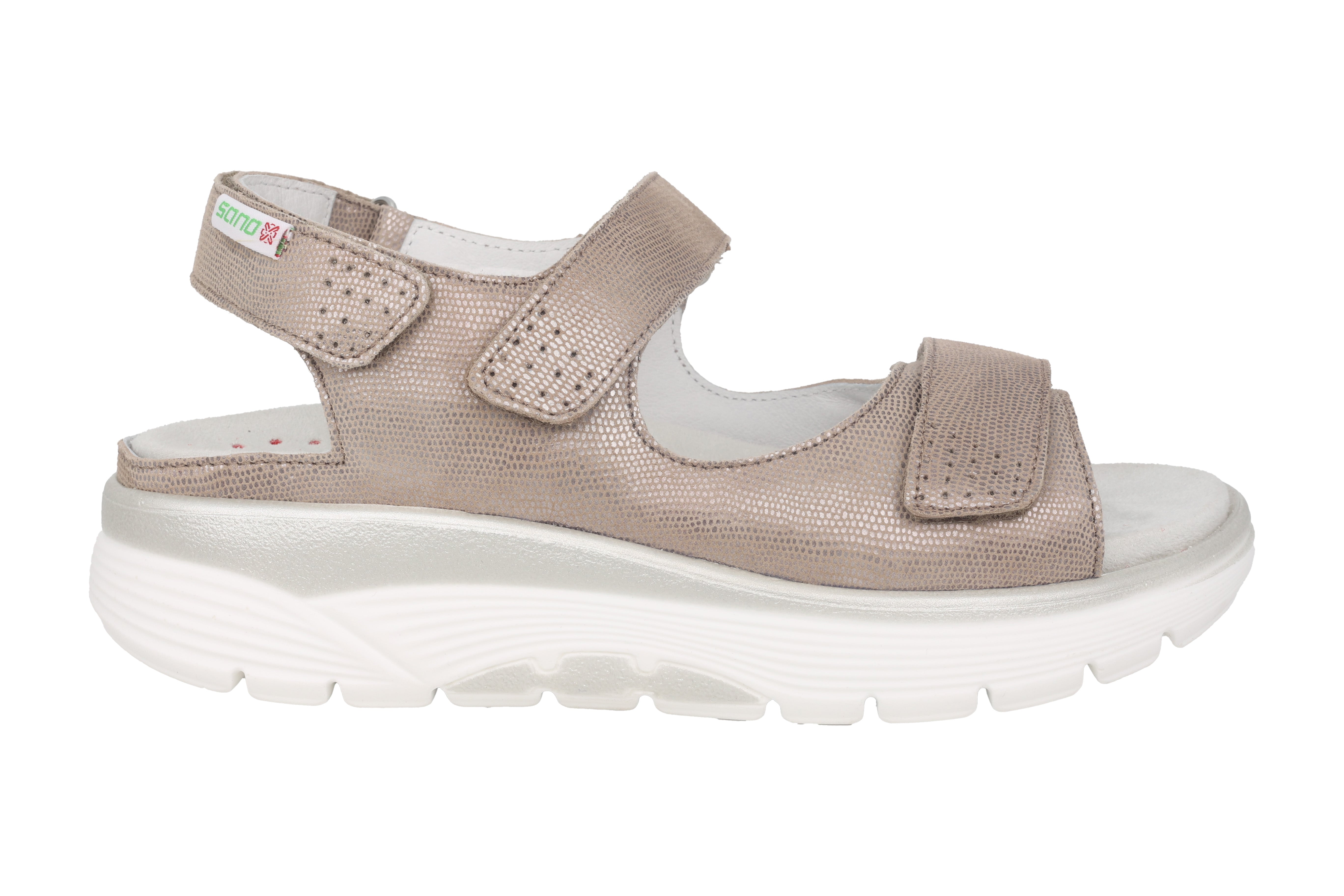 Sandalo da donna 'Norine' con vestibilità ampia e vestibilità ampia (H) - tortora