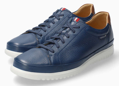 Mephisto Thomas leather sneakers for men blue - ChaplinshoesMephisto Thomas leather sneakers for men blueMephisto