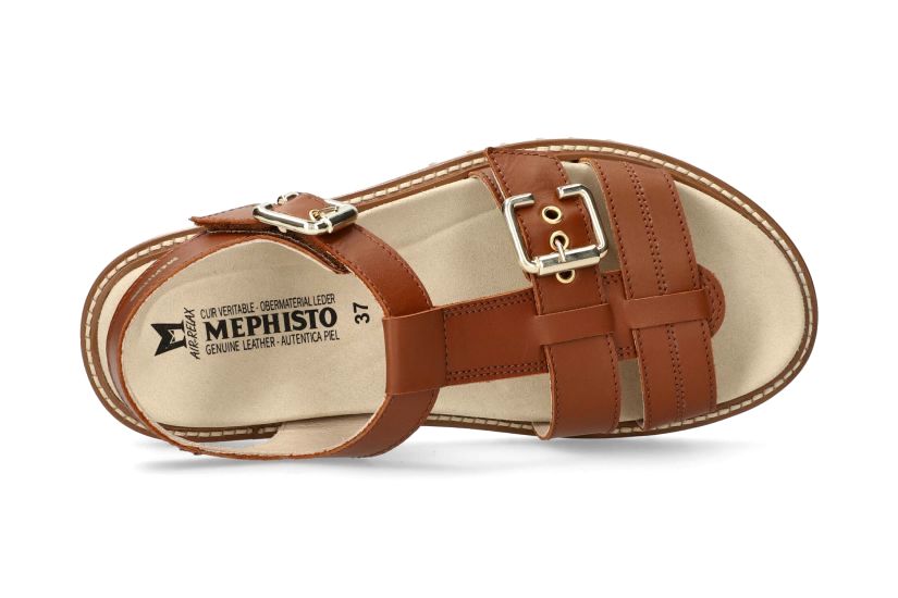 Sandale femme 'Valny' - marron