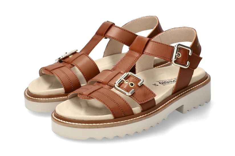 Sandale femme 'Valny' - marron