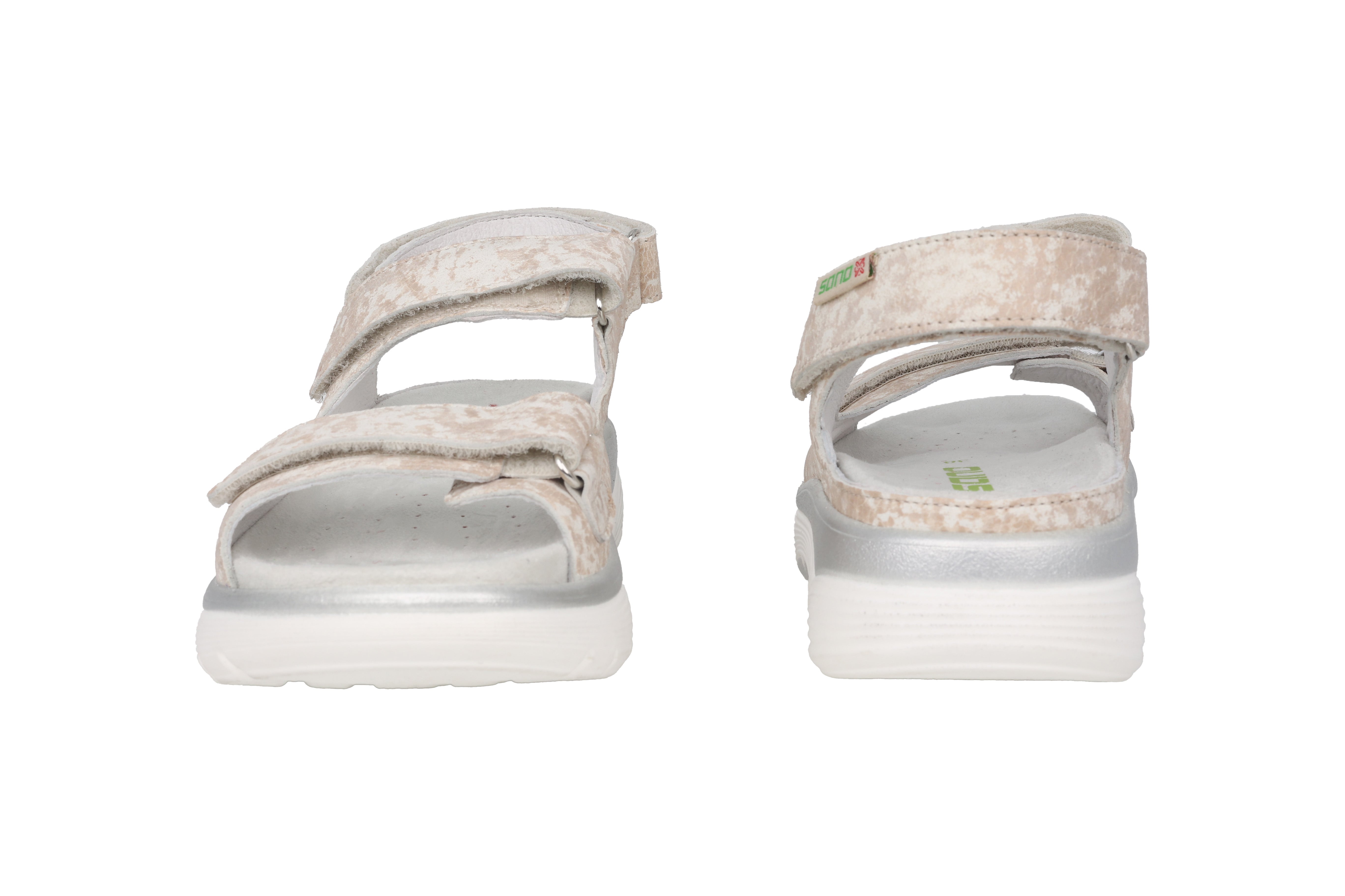 Sandale à roulement large (H) femme 'Norine' - beige