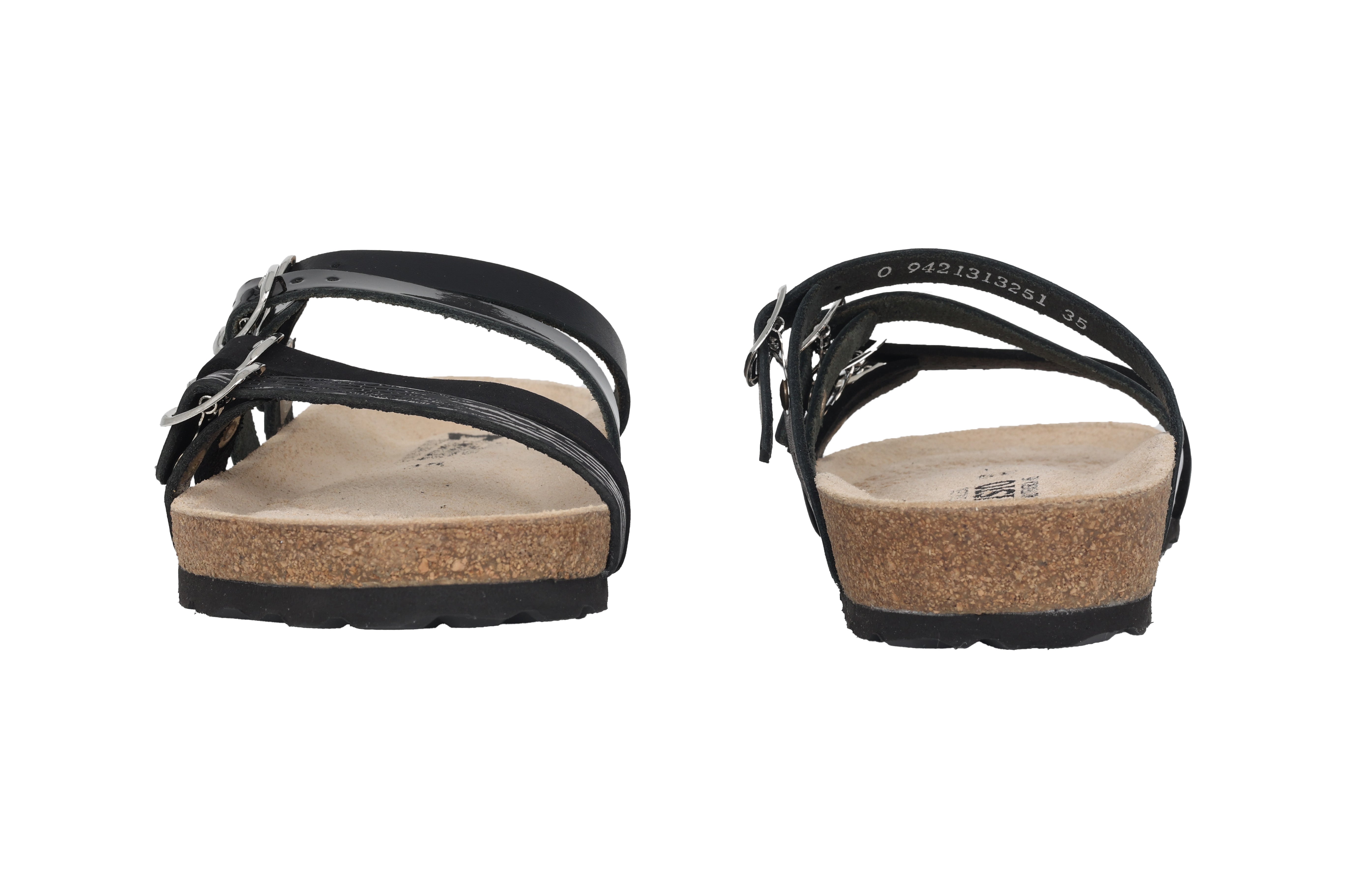 Damessandaal 'Ninon' - Zwart