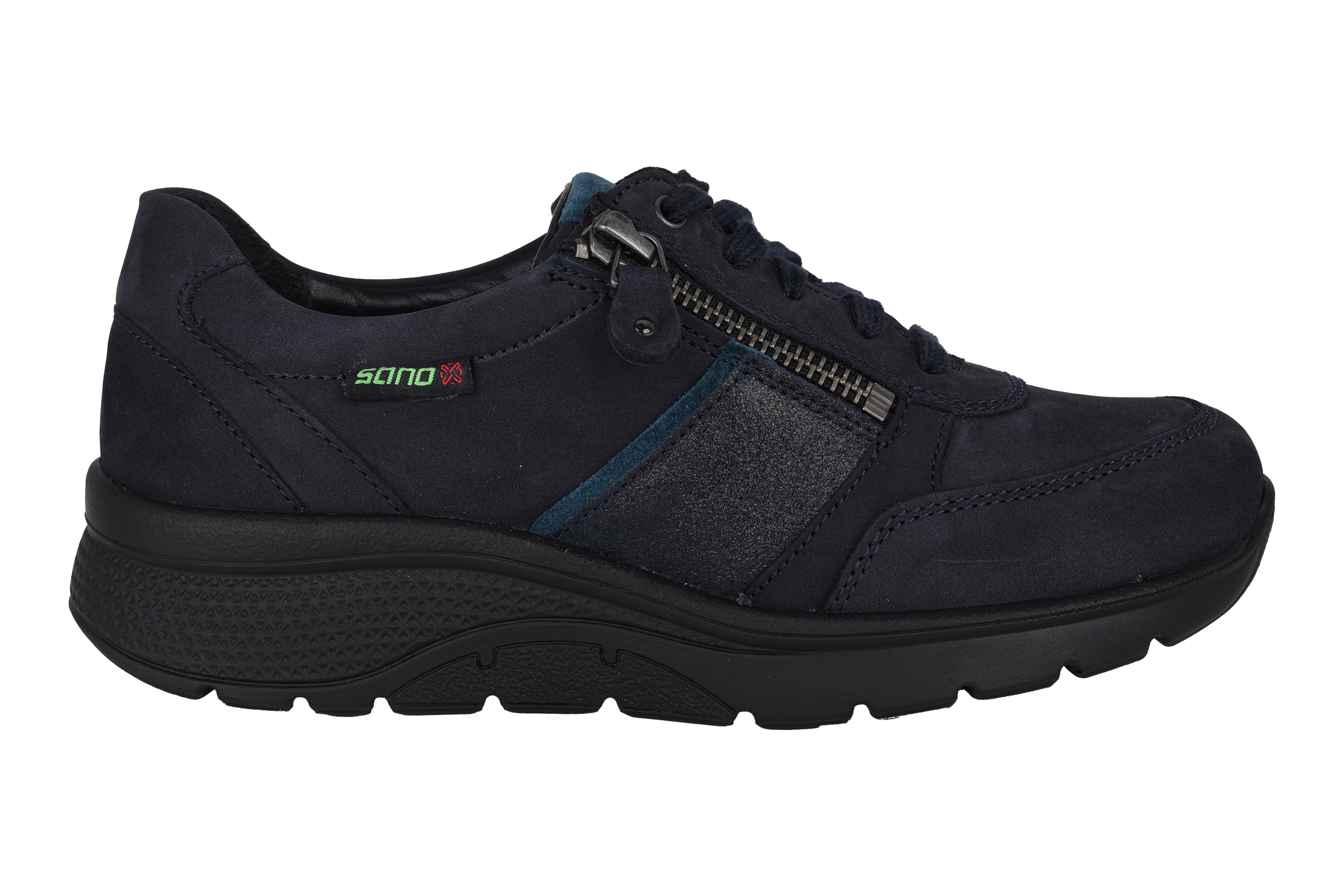 'Izae' Zapatillas de andar con ruedas para mujer de corte ancho (H) - Azul