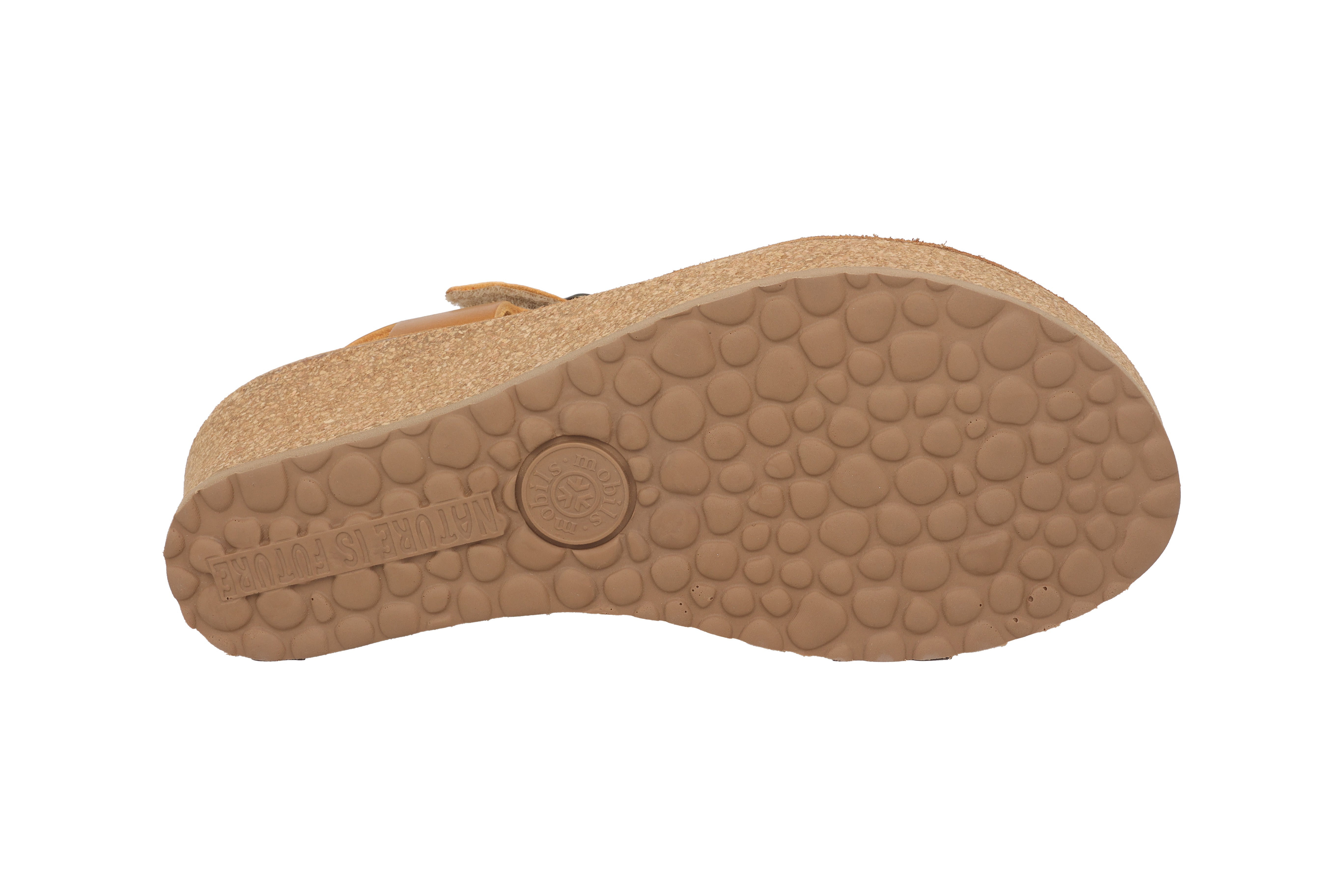 NATURE IS FUTURE damessandaal 'Maryline' - Bruin