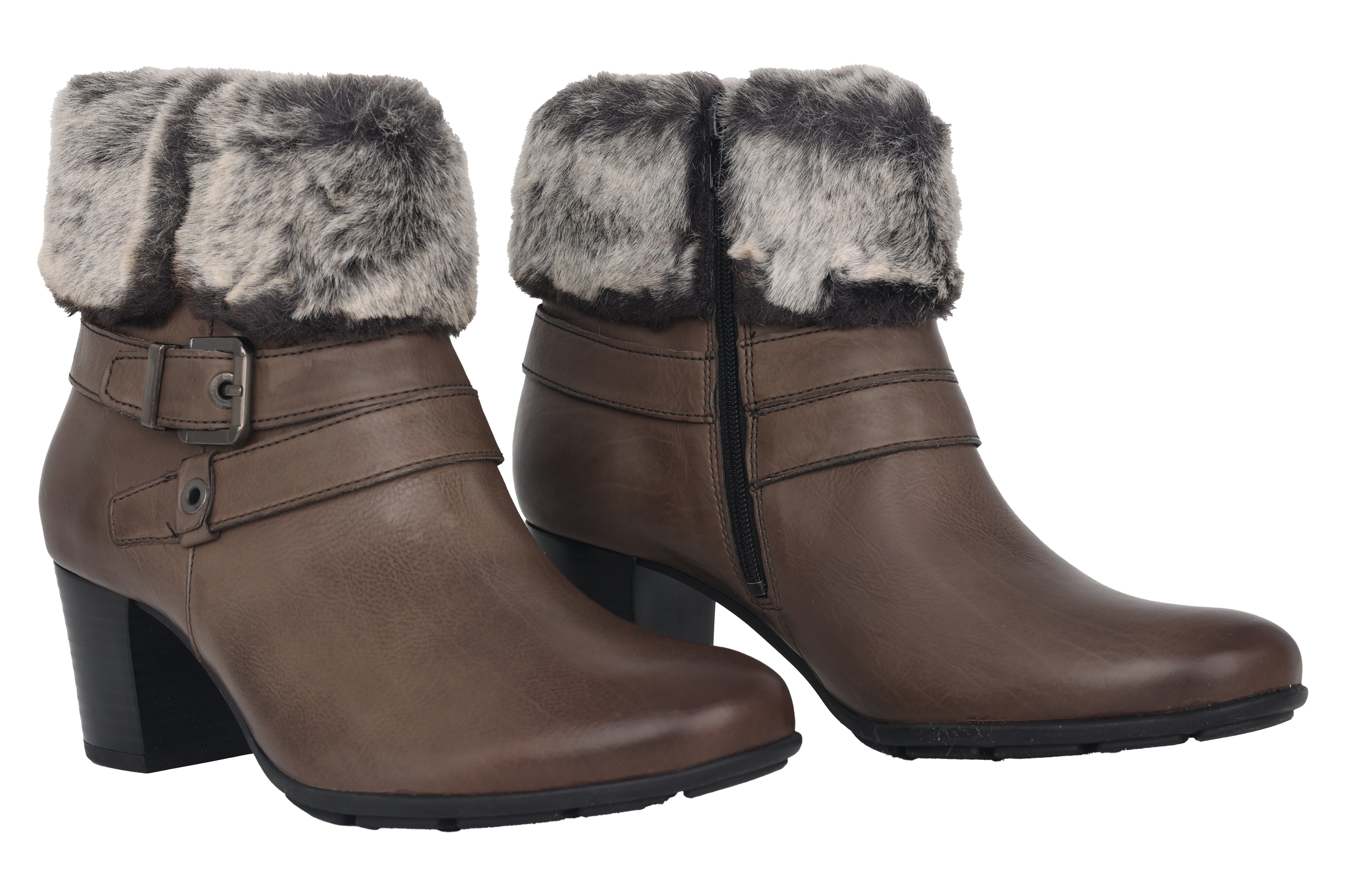 'Lucrezia' women's warmlined boot - Grey