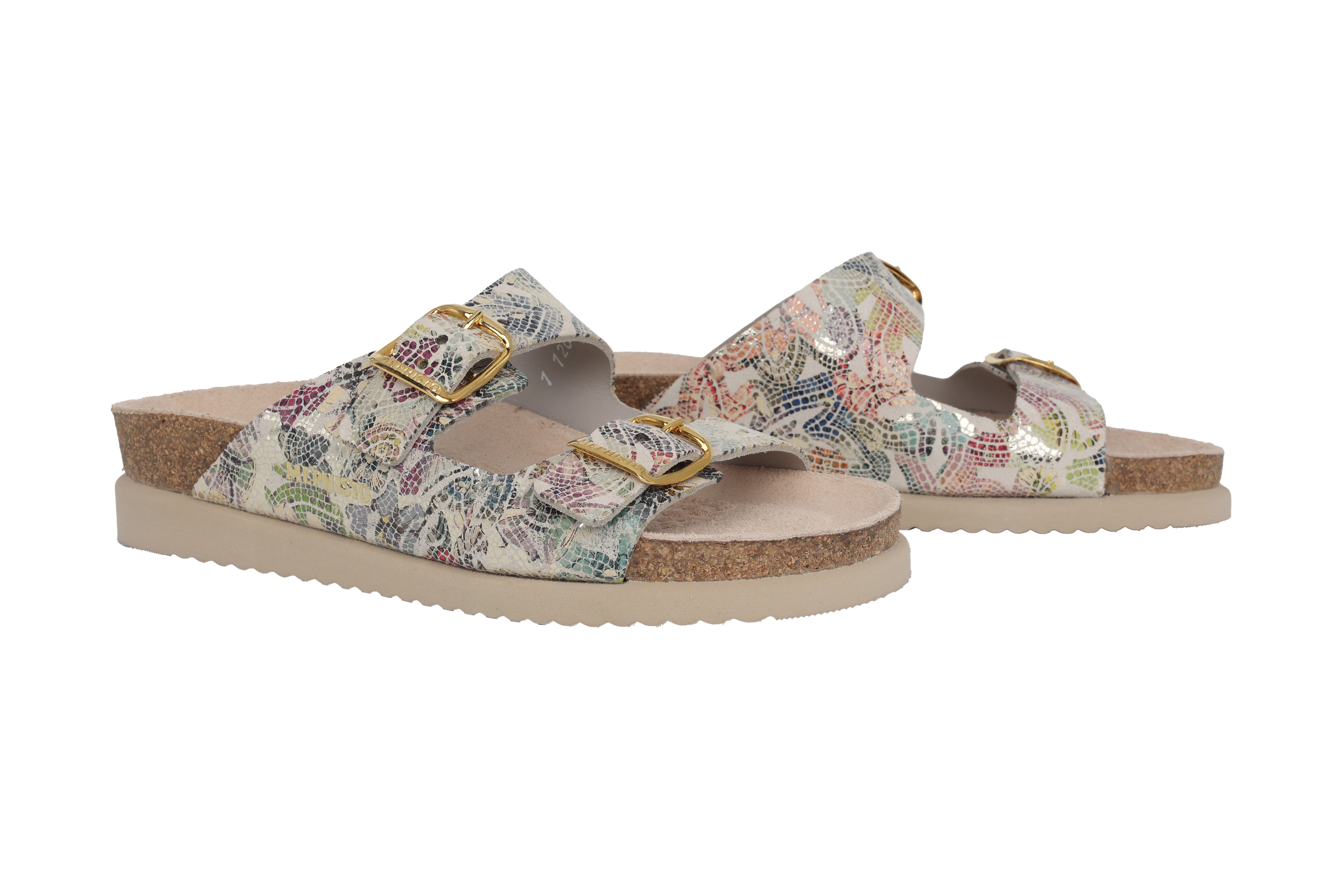 'Harmony' women's sandal - Multicolor flower