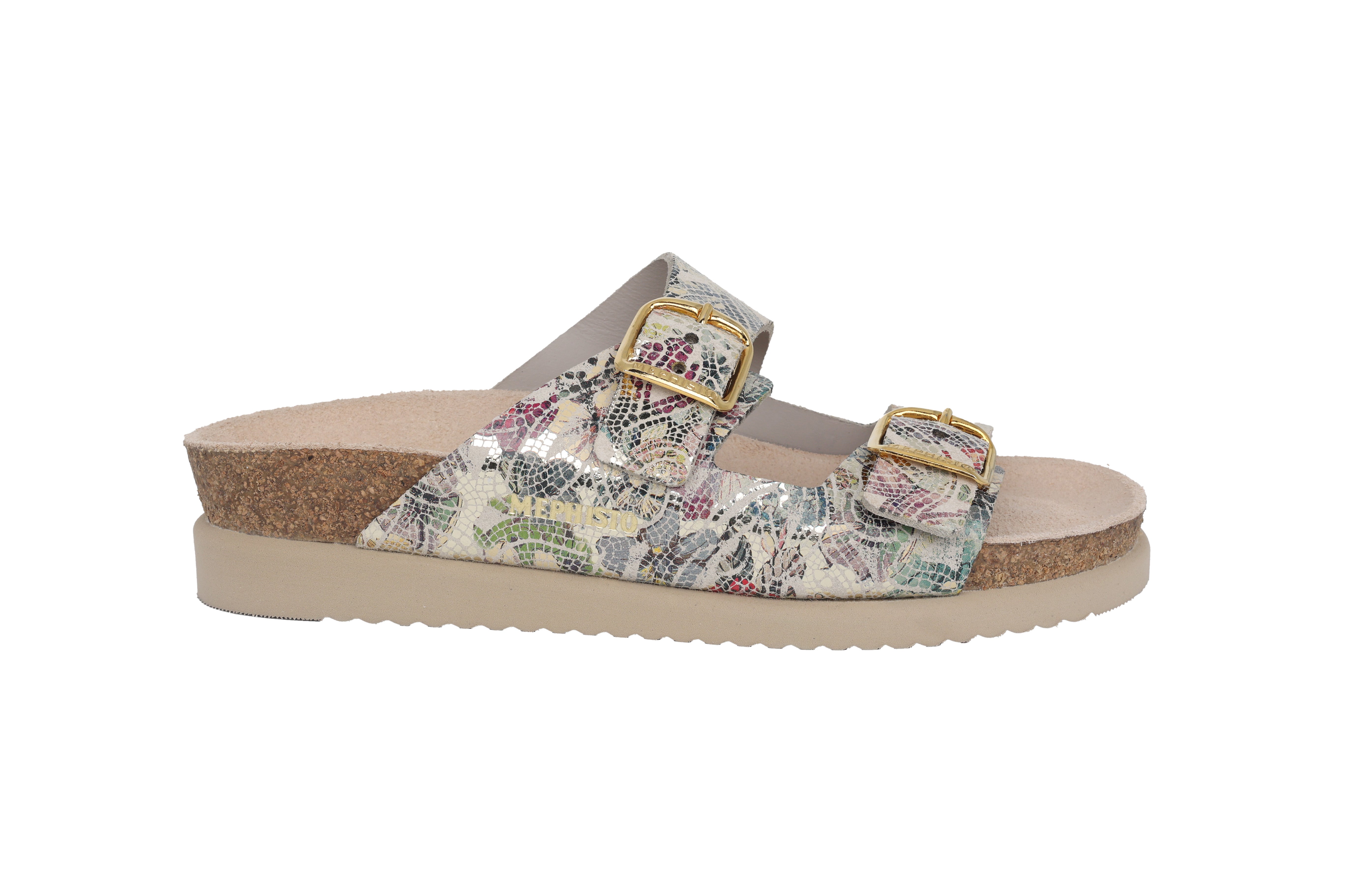 'Harmony' women's sandal - Multicolor flower