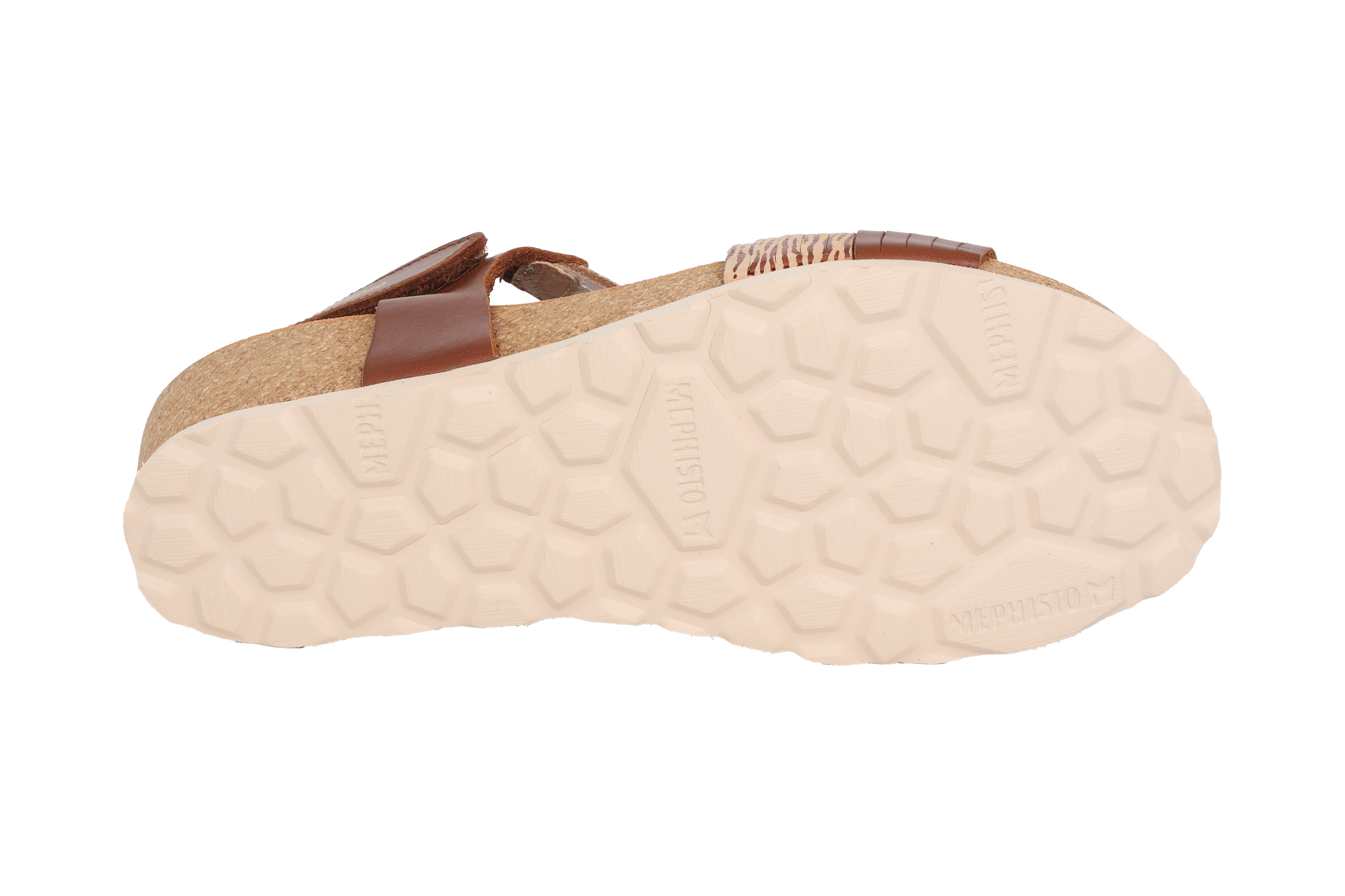 'Renza' women's sandal - brown mix