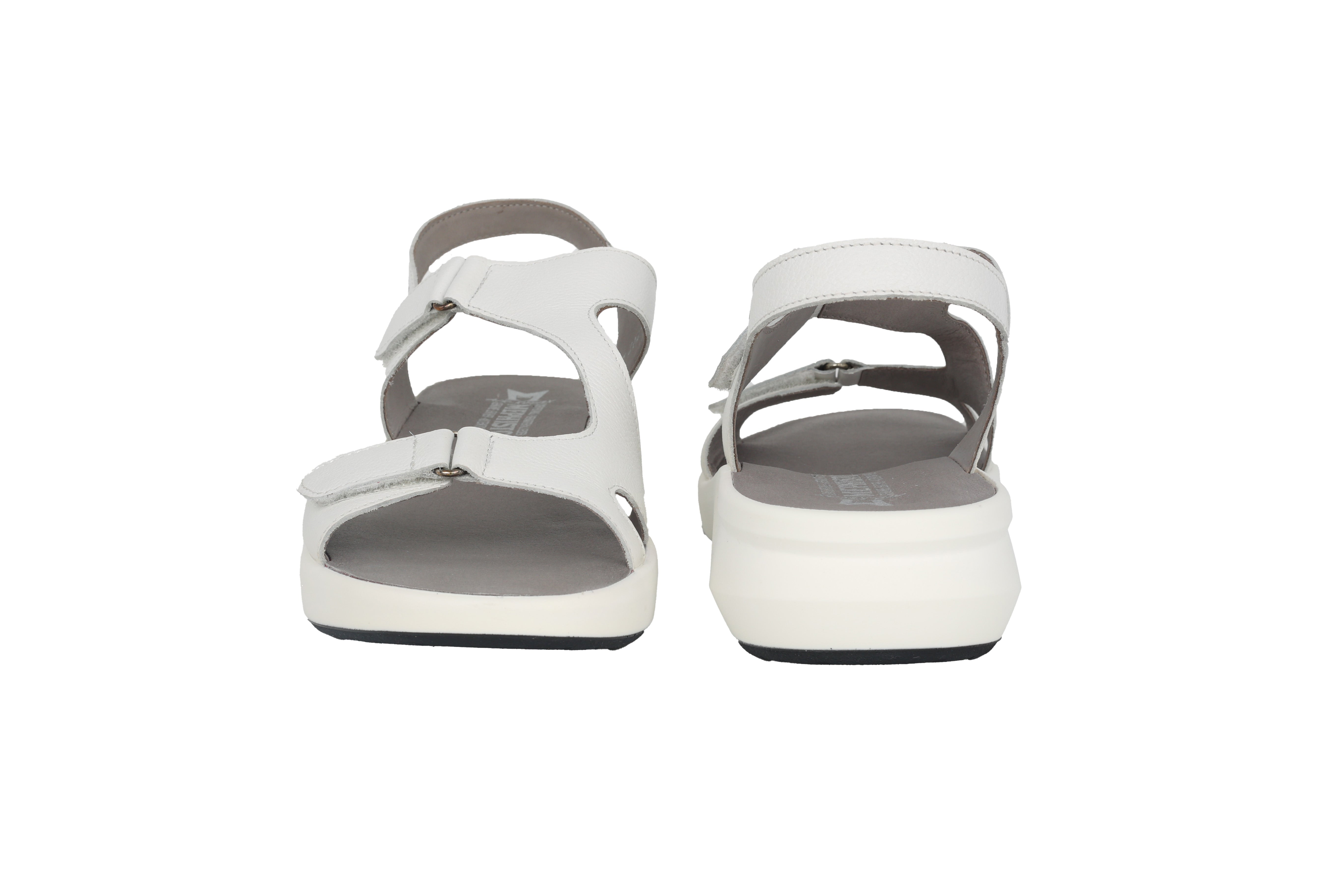 'Tiara' women's strap sandal - white