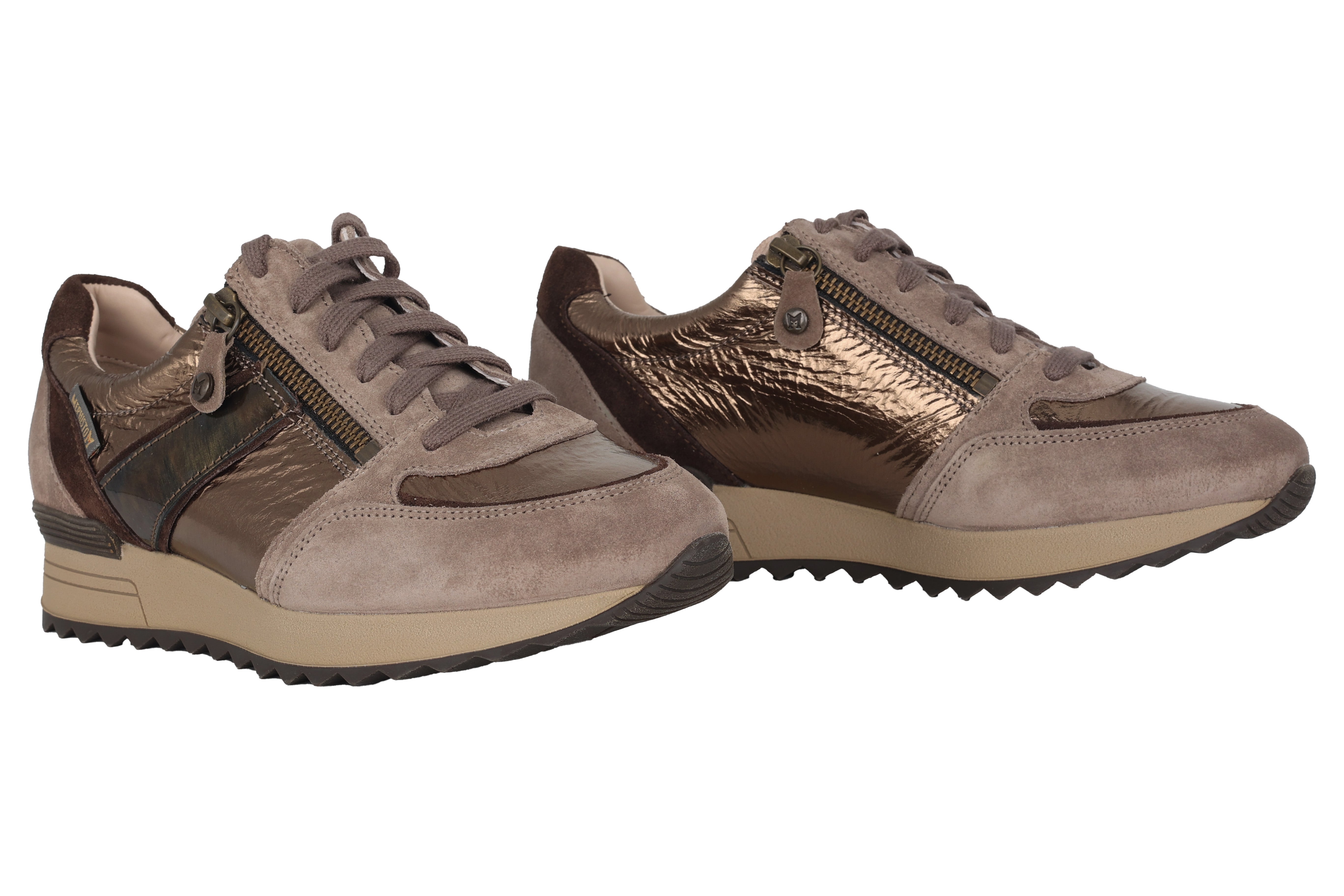damenfahrrad toscana Mephisto Toscana – Damen-Sneaker – grauer Ledermix – Chaplinshoes