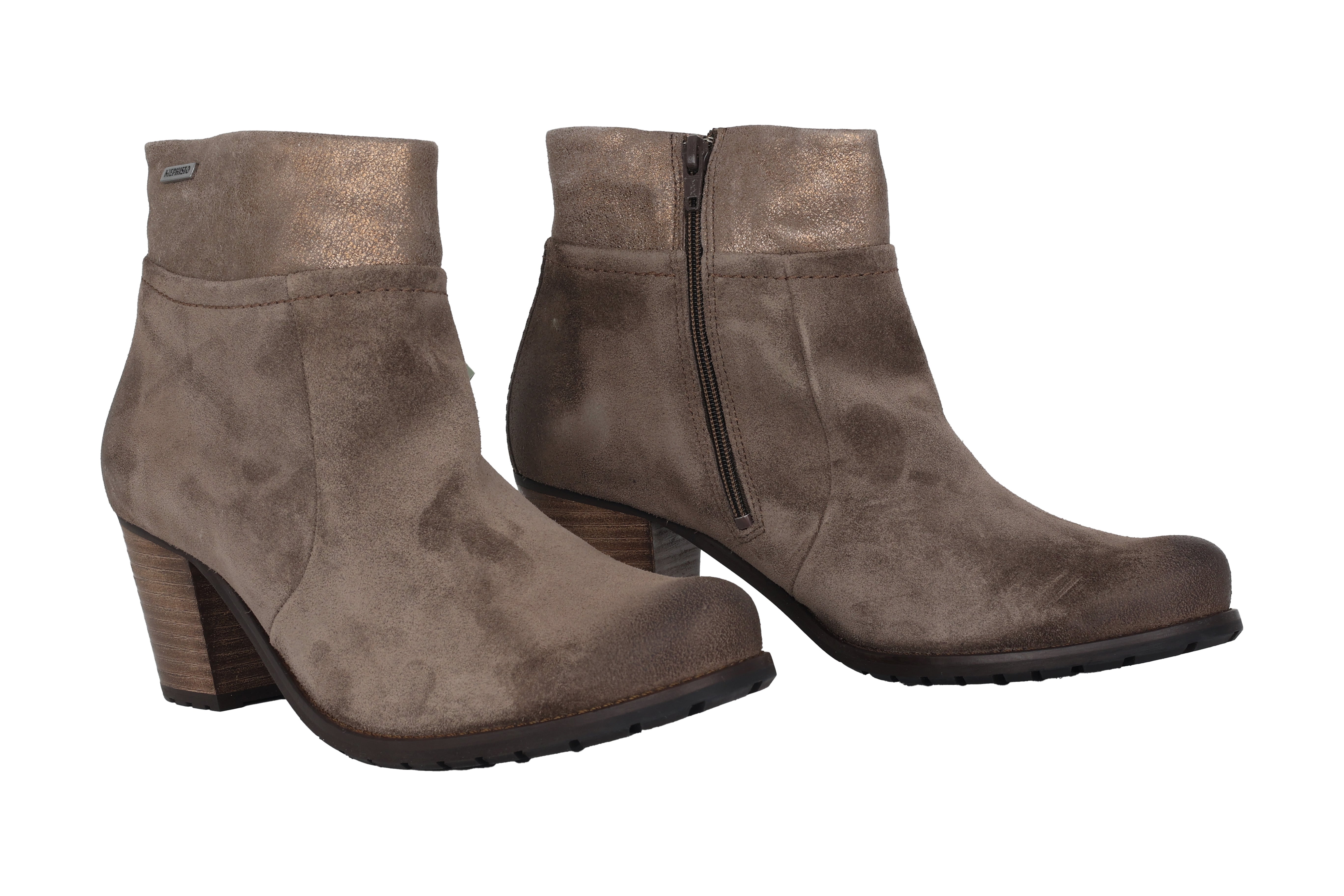 'Damiane' women's ankle boot - taupe