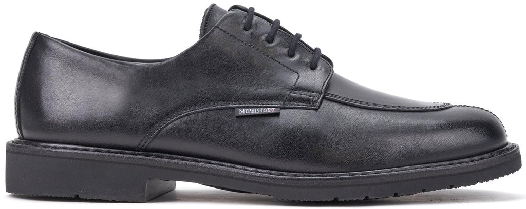 Men\'s Mephisto Mike Black Leather Lace Up Goodyear Welt Loafers Size US 10 Mephisto Mike Black Leather Men main image 3