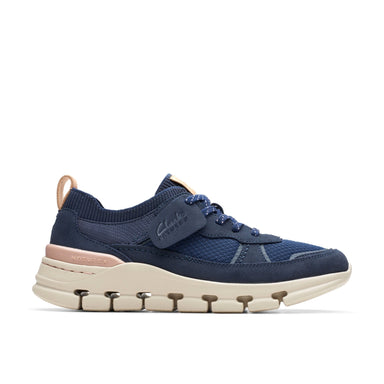 'Nature X Cove' women's sneakers - blue - Chaplinshoes'Nature X Cove' women's sneakers - blueClarks