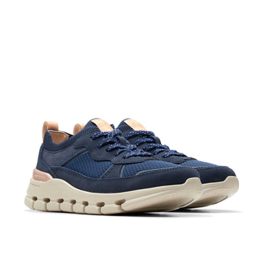 'Nature X Cove' women's sneakers - blue - Chaplinshoes'Nature X Cove' women's sneakers - blueClarks
