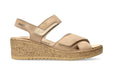 'Noor' women's sandal wide fit (H) - beige - Chaplinshoes'Noor' women's sandal wide fit (H) - beigeMephisto