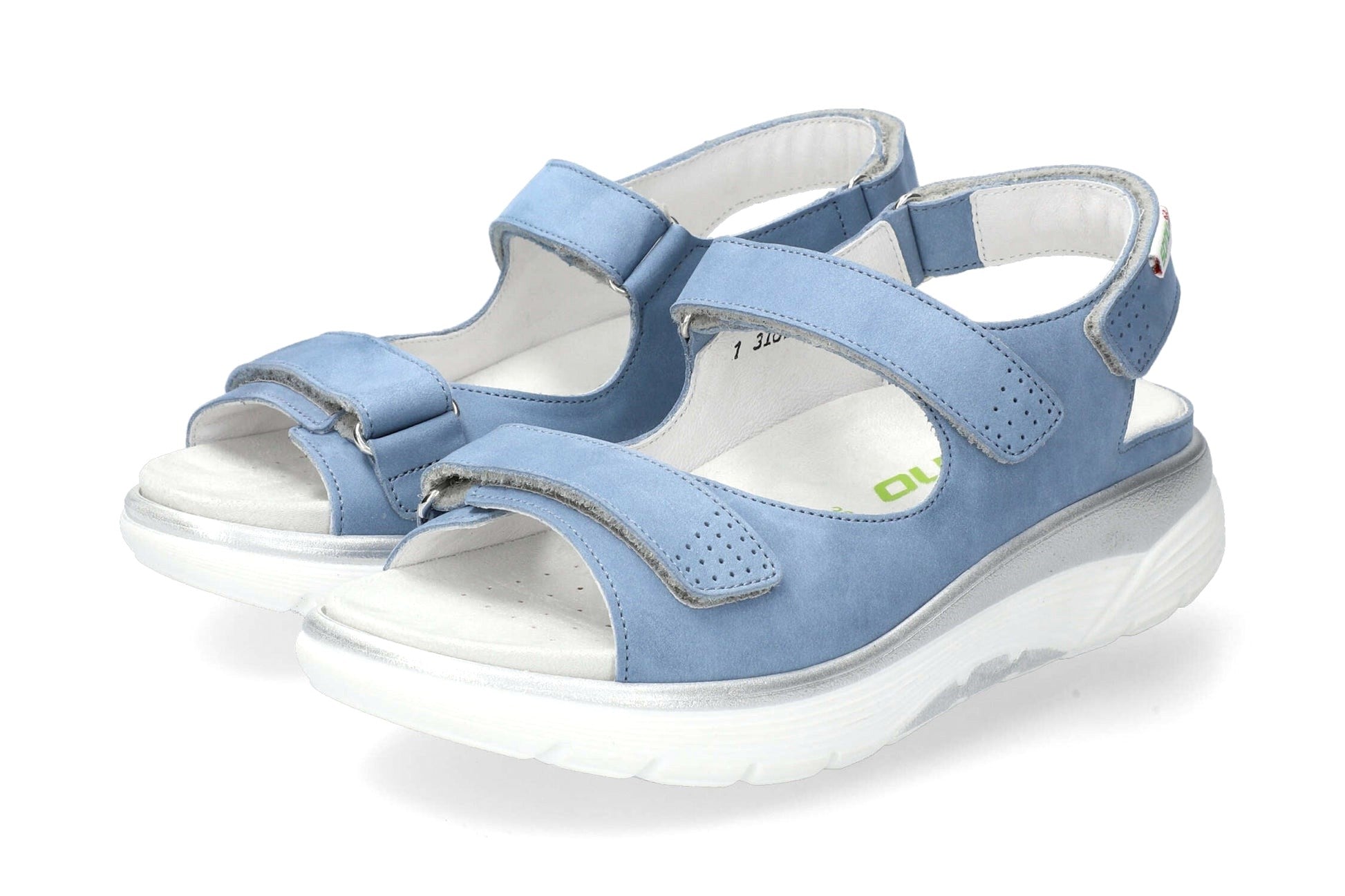 'Norine' women's rolling walking sandal - blue - Chaplinshoes'Norine' women's rolling walking sandal - blueMephisto