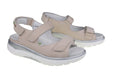 'Norine' women's rolling walking wide fit (H) sandal - beige - Chaplinshoes'Norine' women's rolling walking wide fit (H) sandal - beigeMephisto