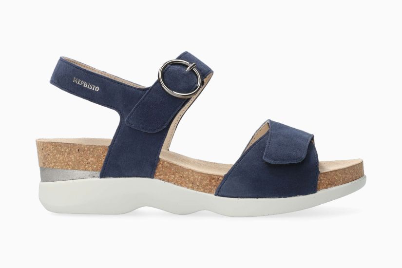 Sandale femme 'Oriana' - Bleu