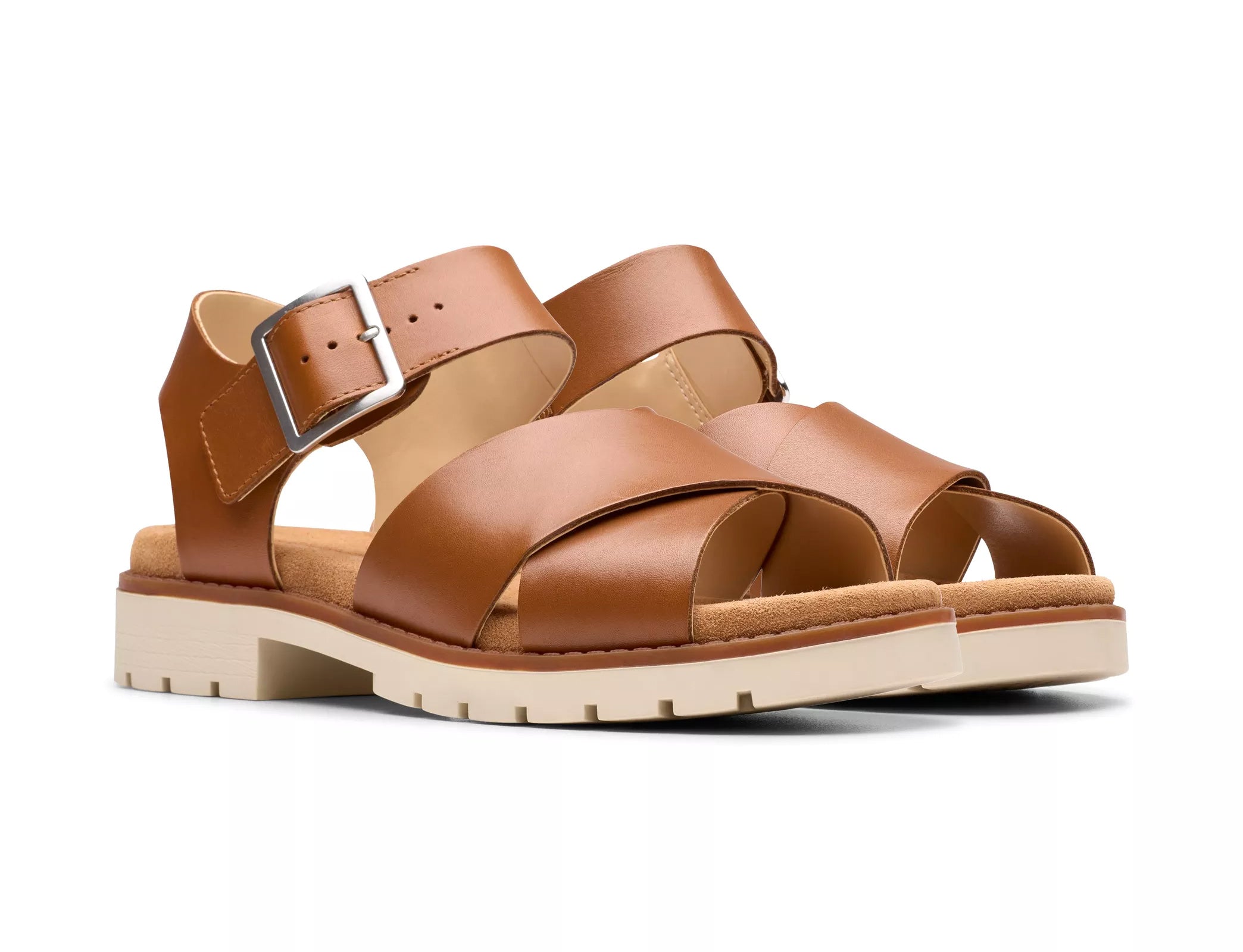 Damessandaal 'Orinoco Cross' - bruin