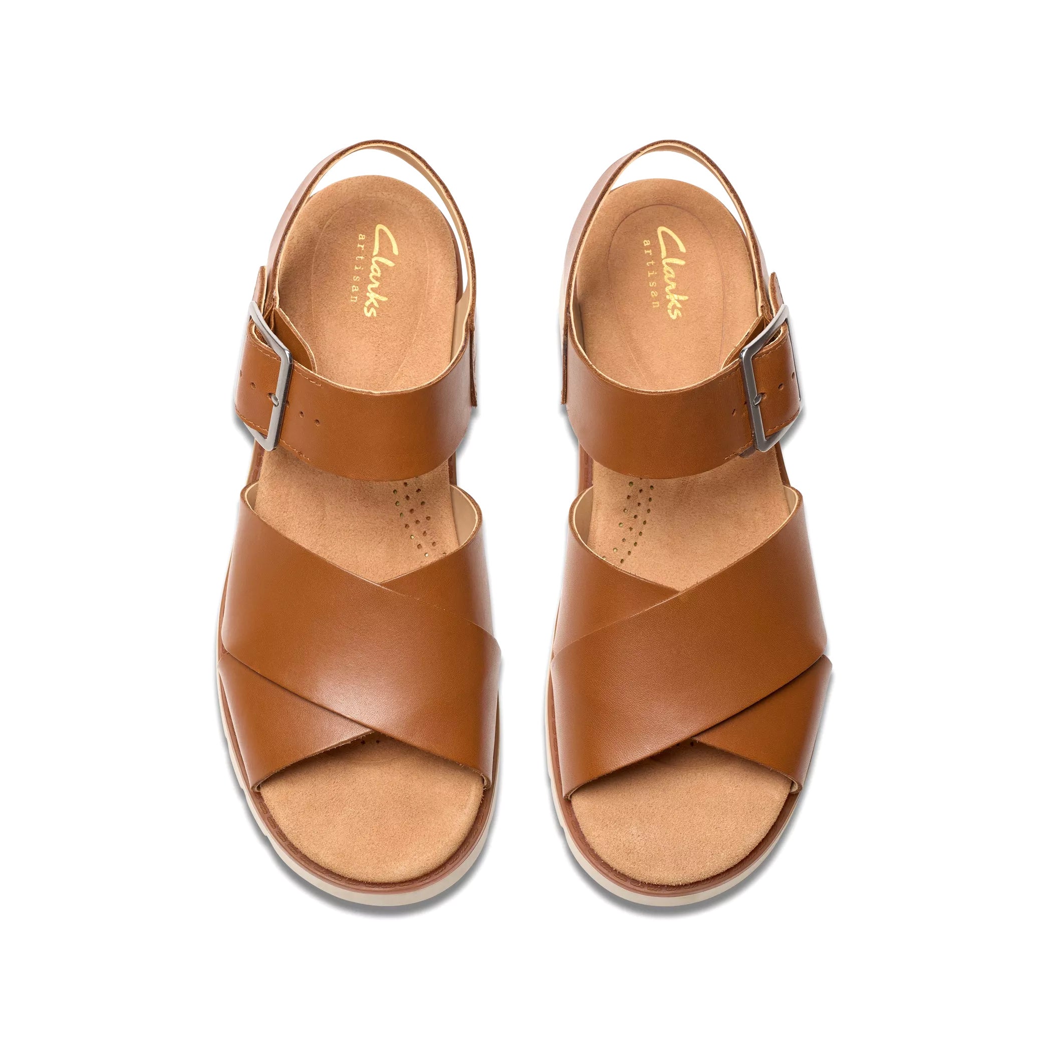 Damessandaal 'Orinoco Cross' - bruin