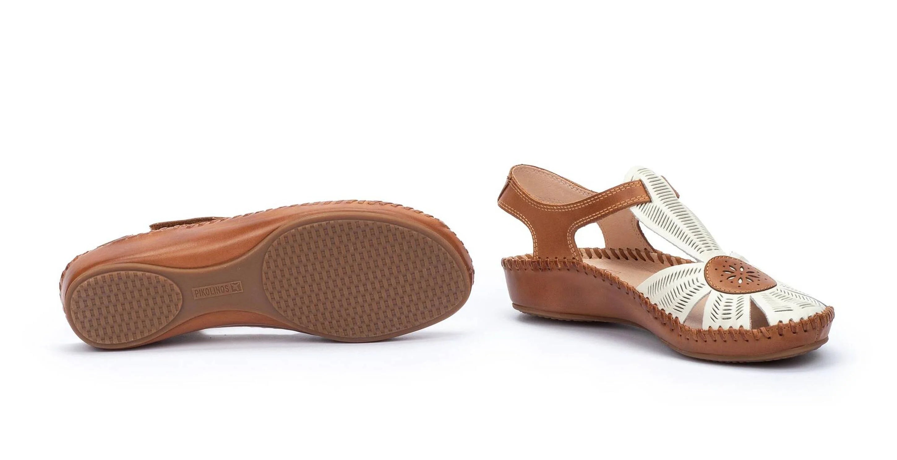 'Vallarta' women's sandal - Off white mix