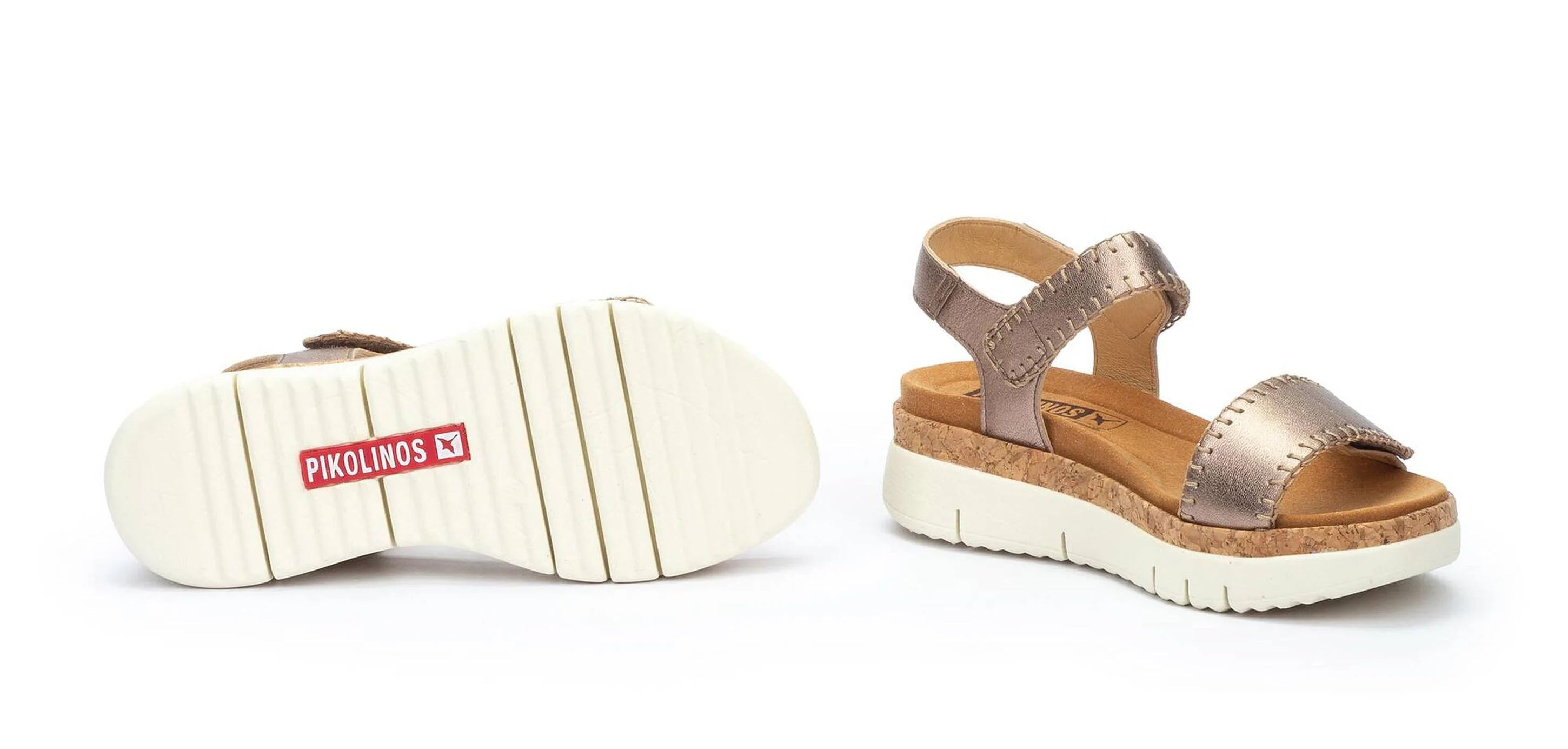 Sandalia de mujer 'Palma' - gris