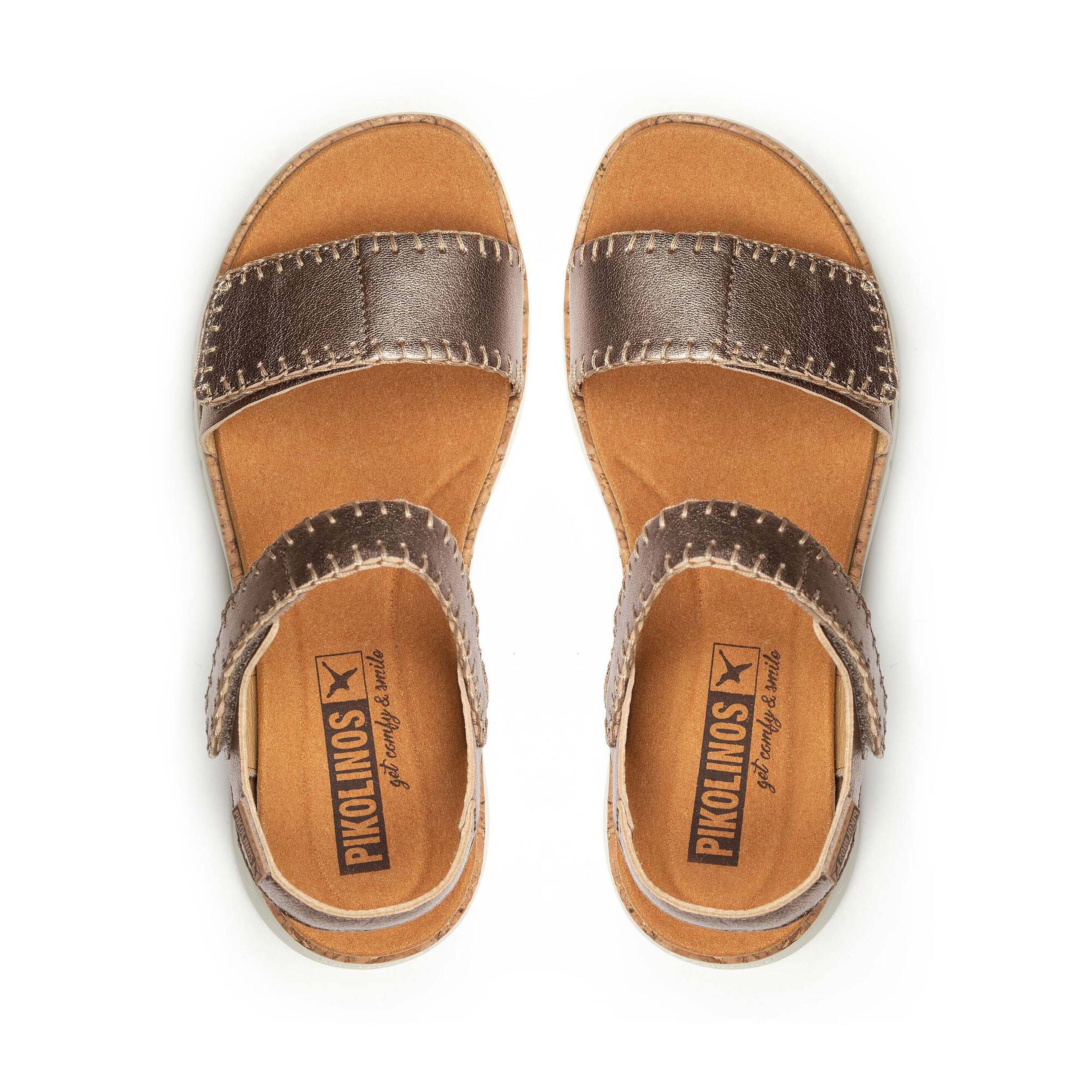 Sandalia de mujer 'Palma' - gris