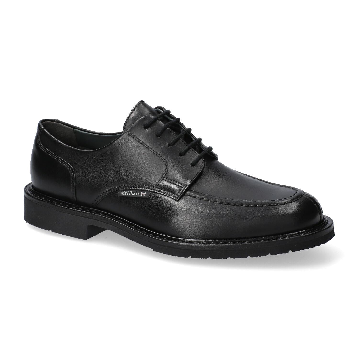 Handgefertigter Herren-Schnürschuh 'Phoebus' - Schwarz