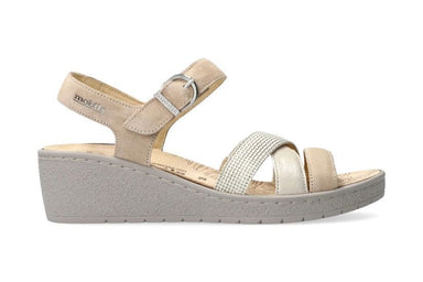 'Pietra' women's sandal wide fit (H) - Beige mix - Chaplinshoes'Pietra' women's sandal wide fit (H) - Beige mixMephisto