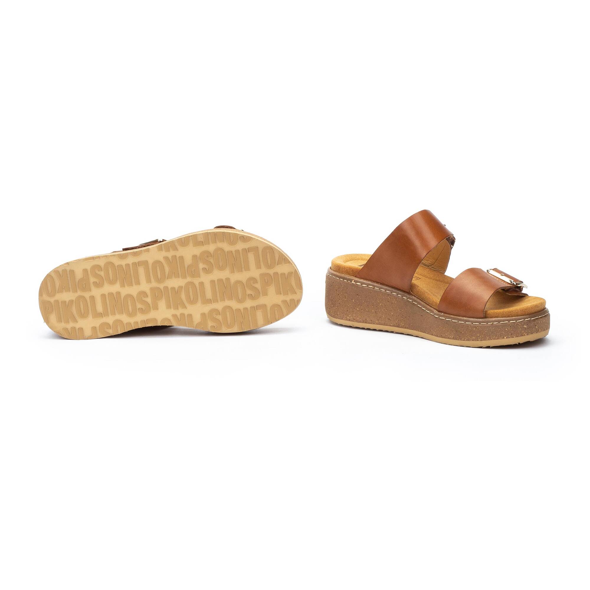 'Alzira' women's sandal - brown