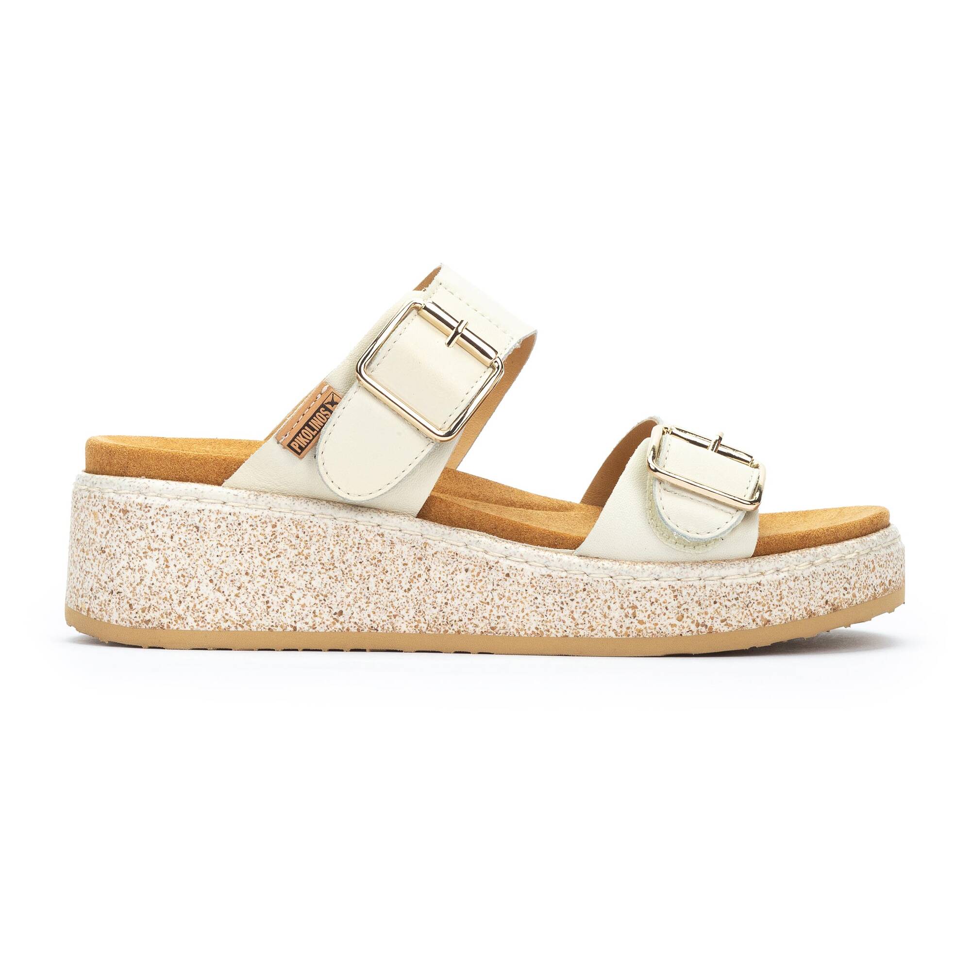 'Alzira' women's sandal - off white