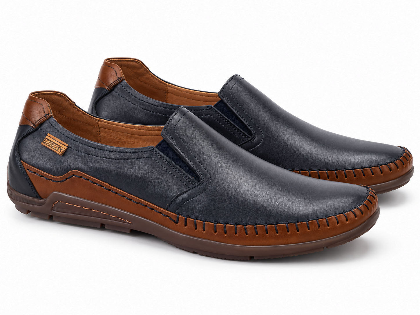 'Azores' men's loafer - Blue
