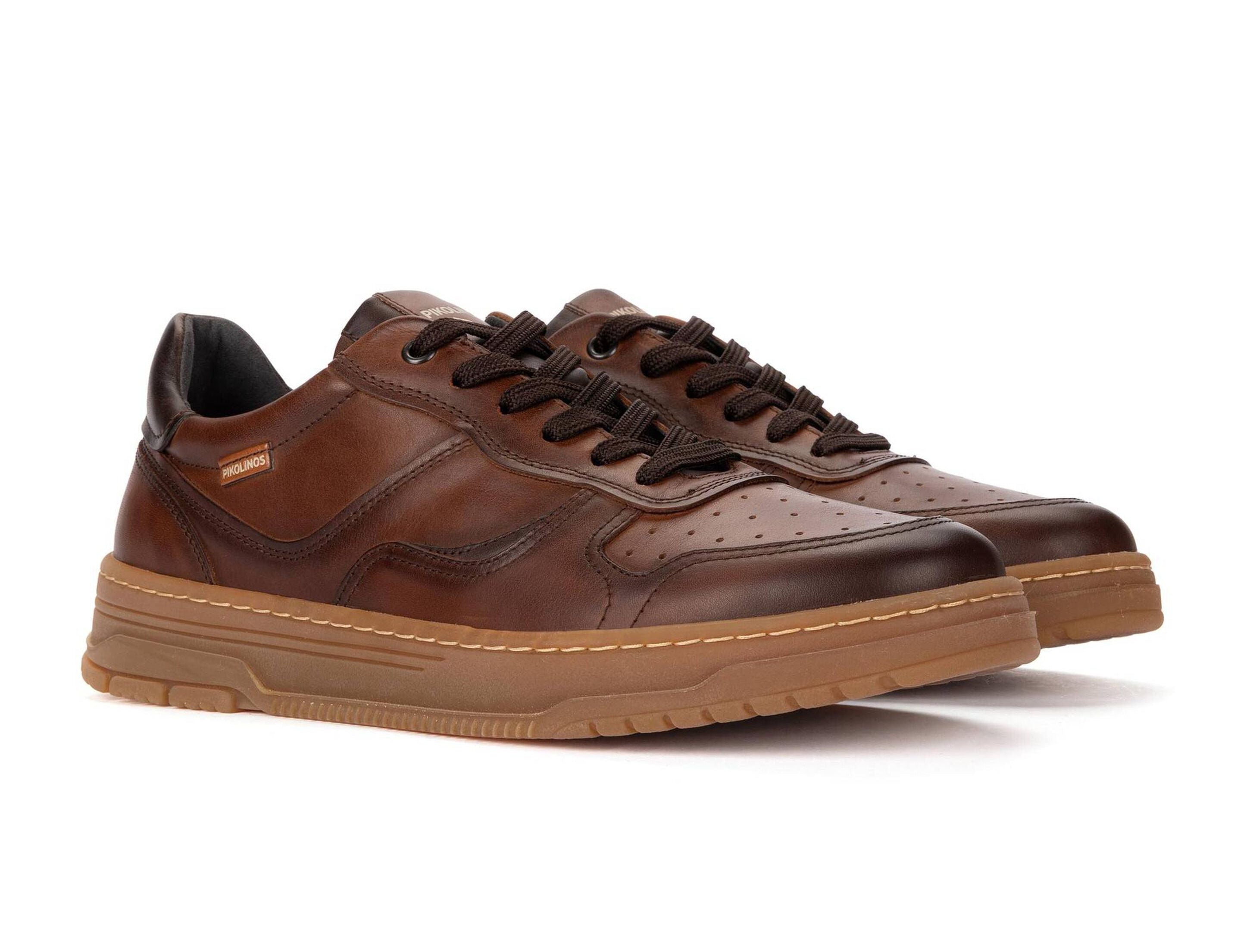 Herren-Ledersneaker 'Salinas' - braun