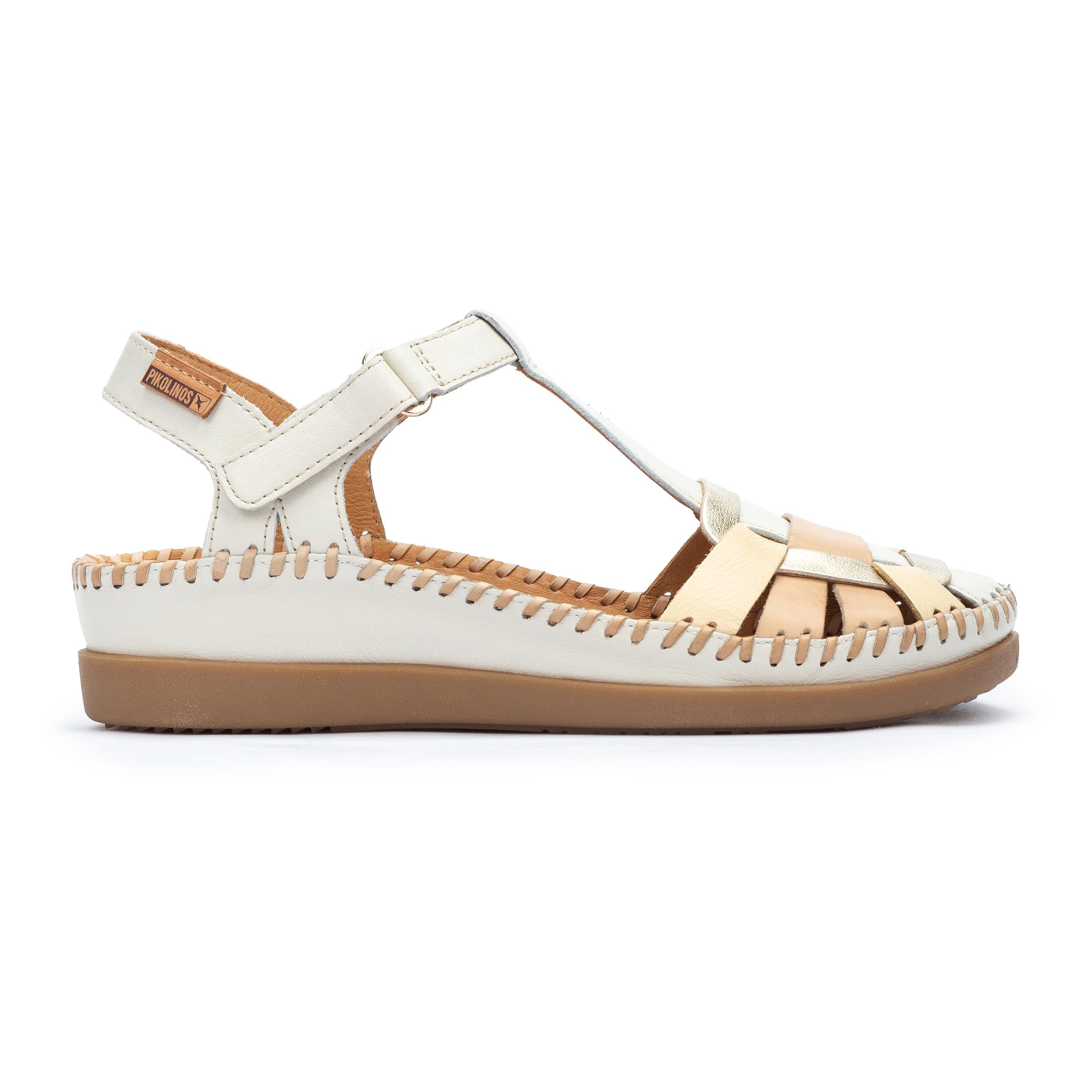 Sandale femme 'Cadaques' - Blanc cassé