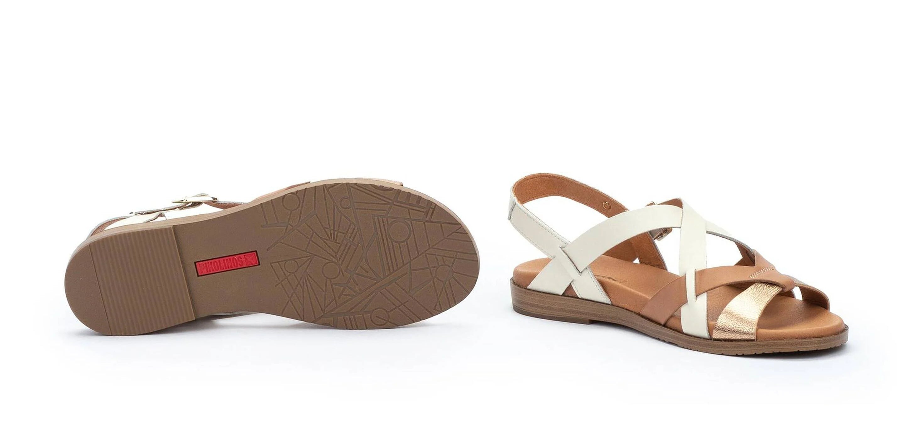 'Formentera' women's sandal - white