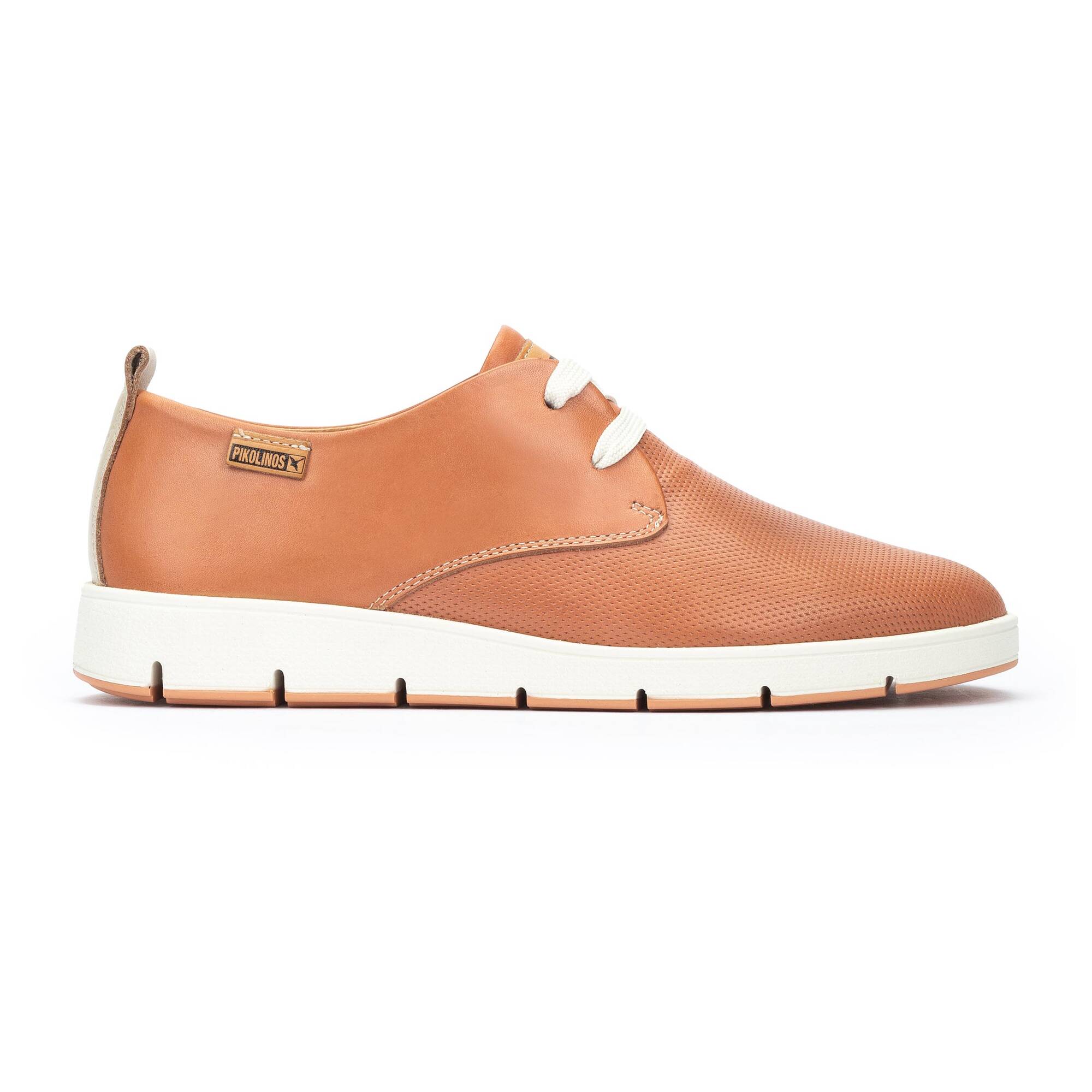 'Madrid' women's lace-up shoes - Light brown