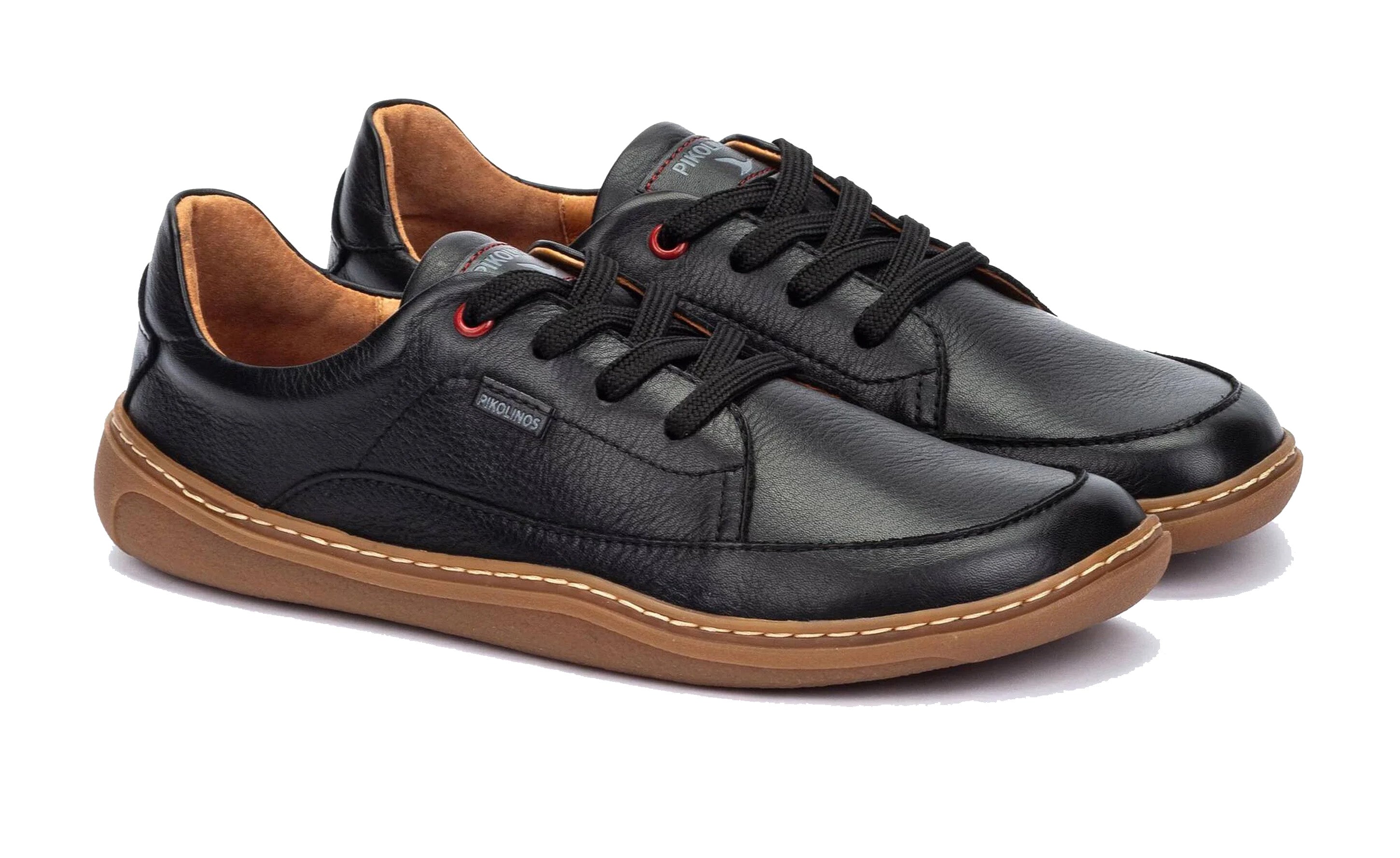 'Aranjuez' men's barefoot lace-up shoe - black