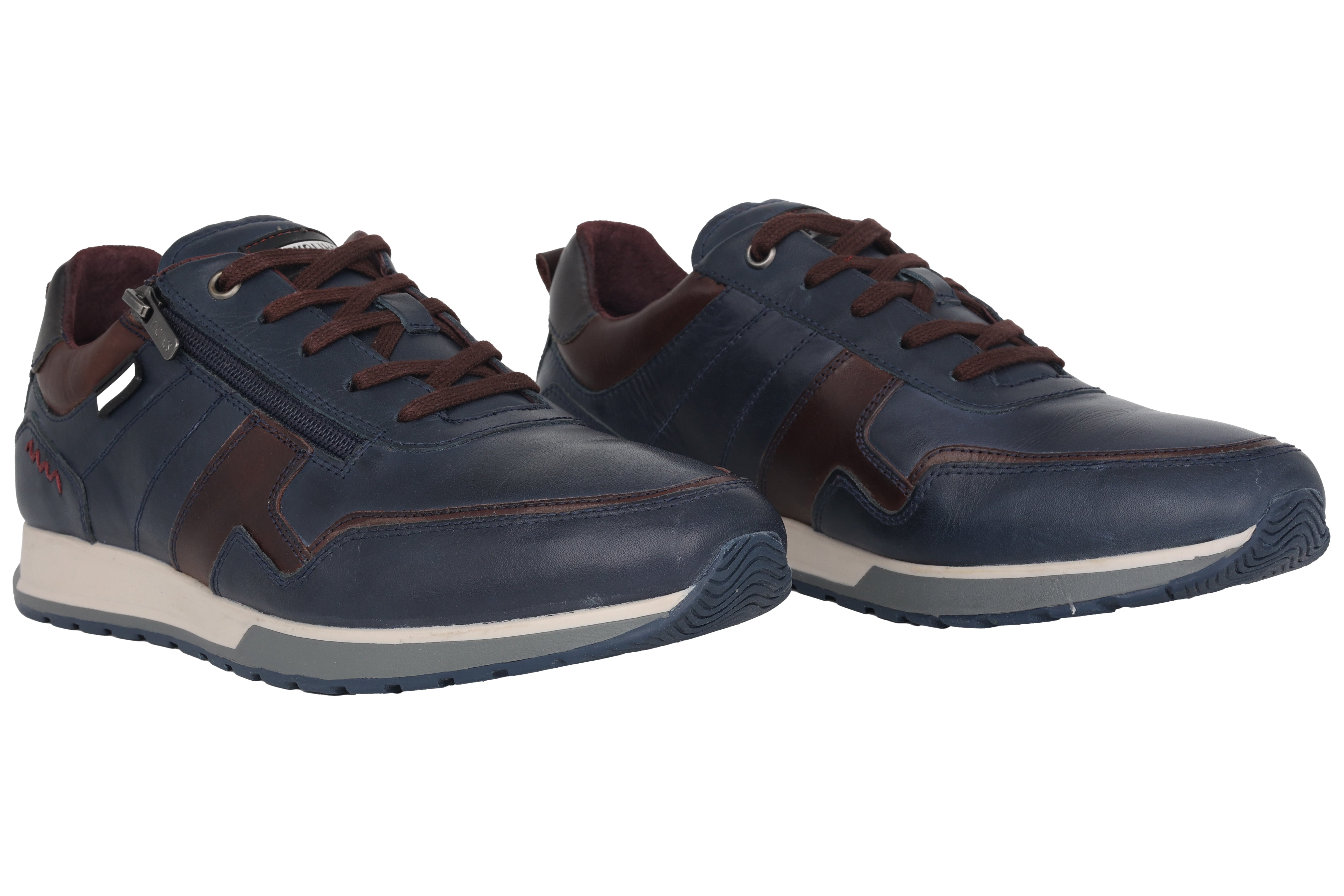 'Cambil' men's lace-up sneaker - Blue