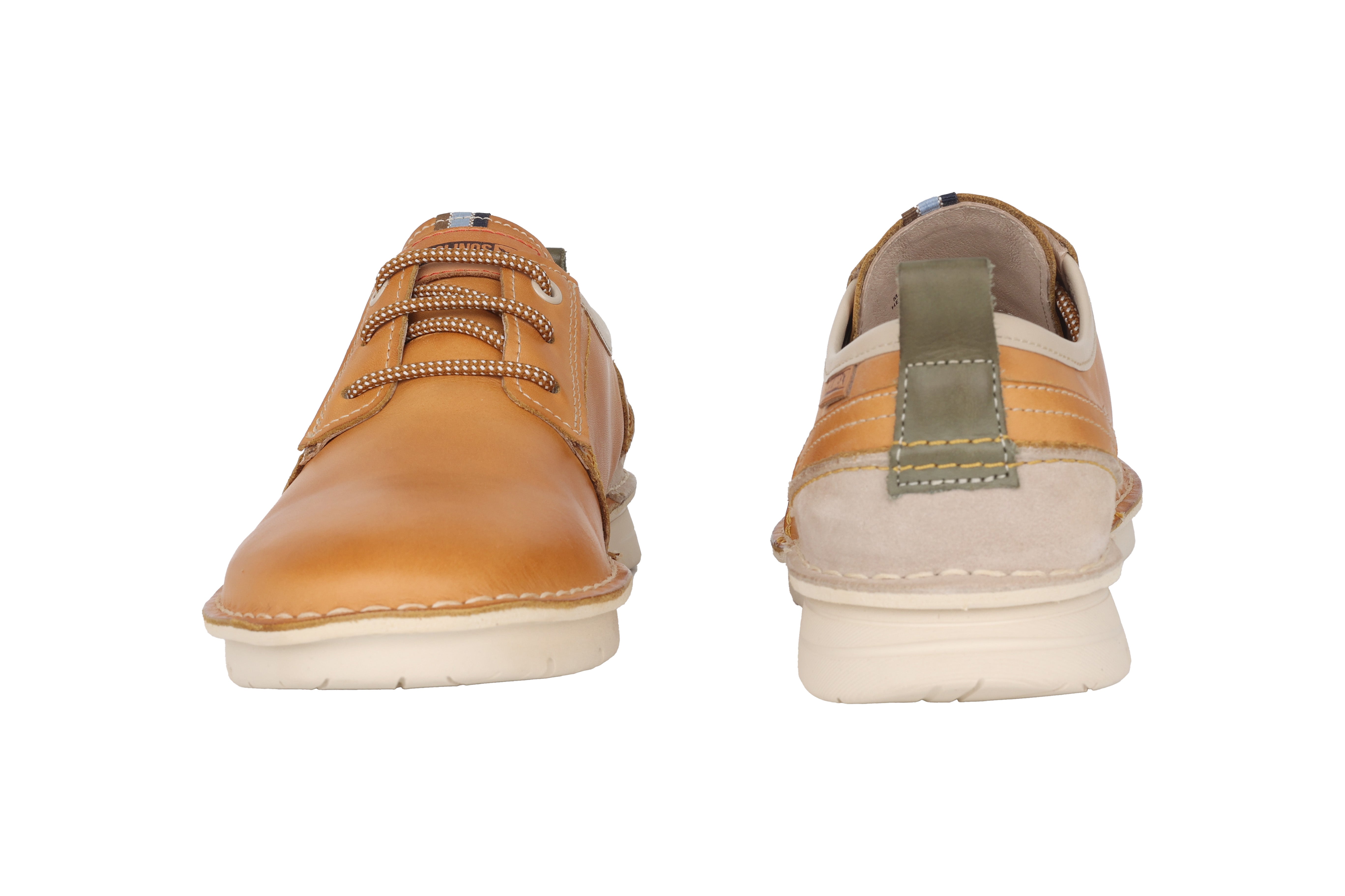 'Rivas' men's lace-up shoe - light brown