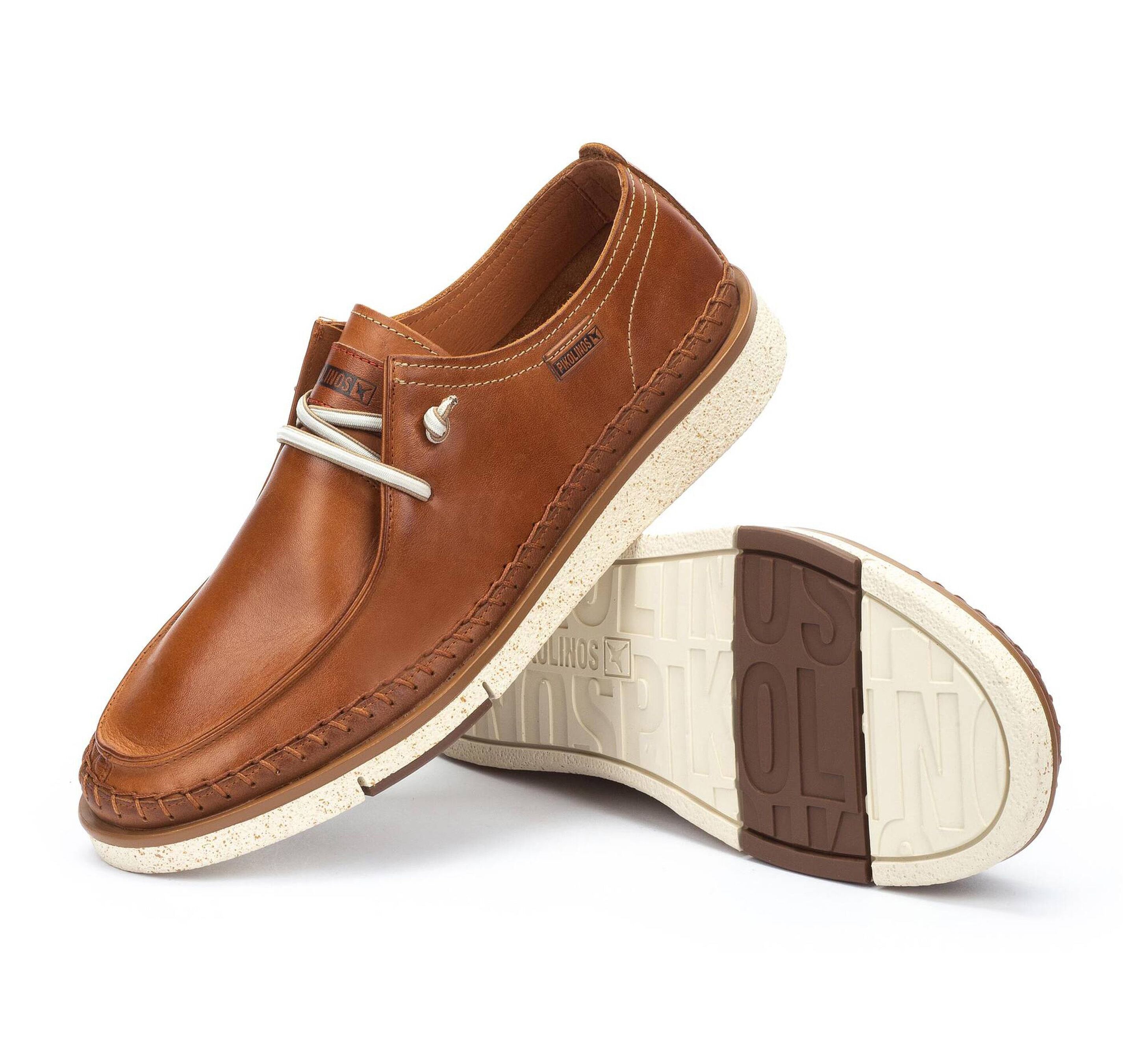 'San Juan' men's slip-on shoe - brown