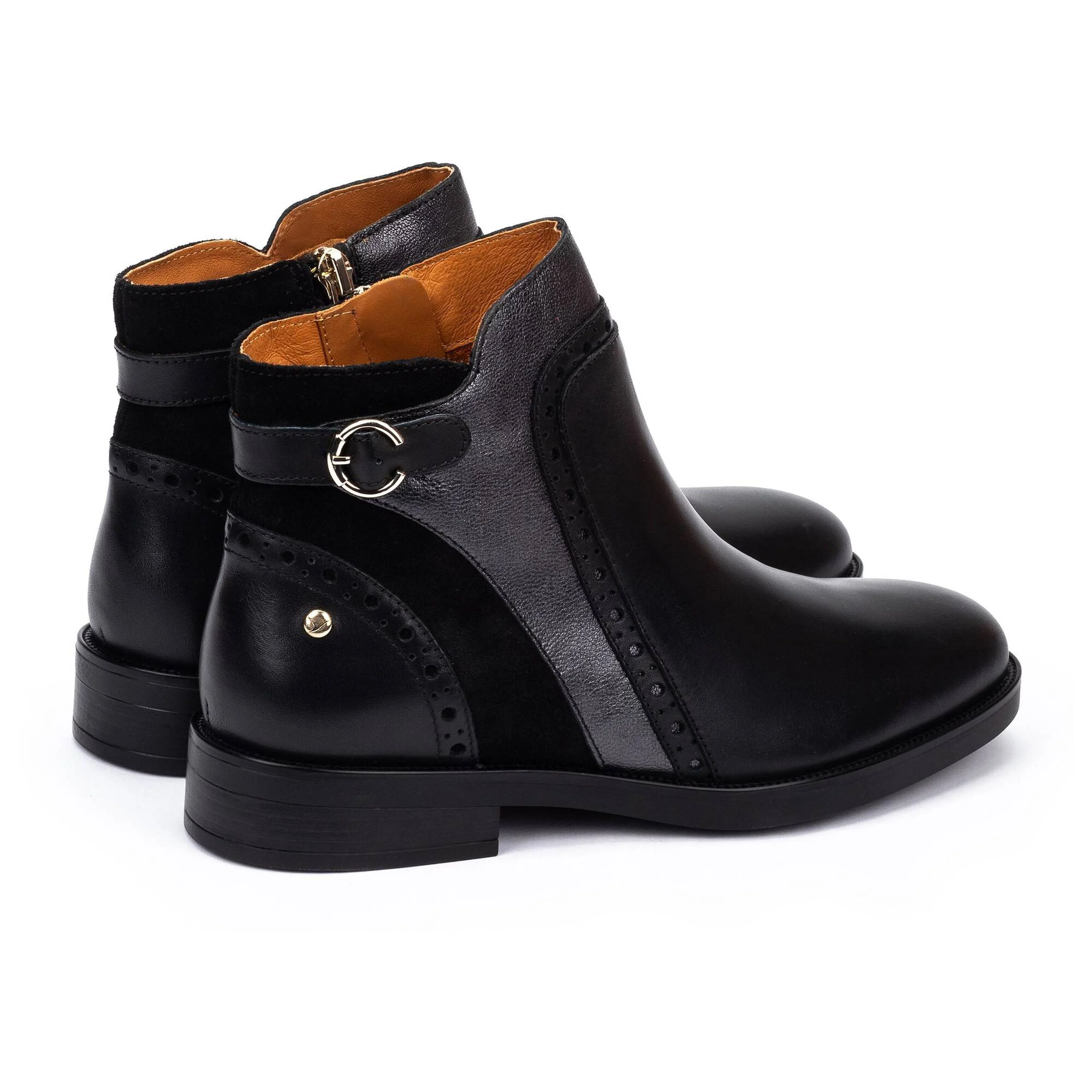 Dames enkellaars 'Puertollano' - Zwart