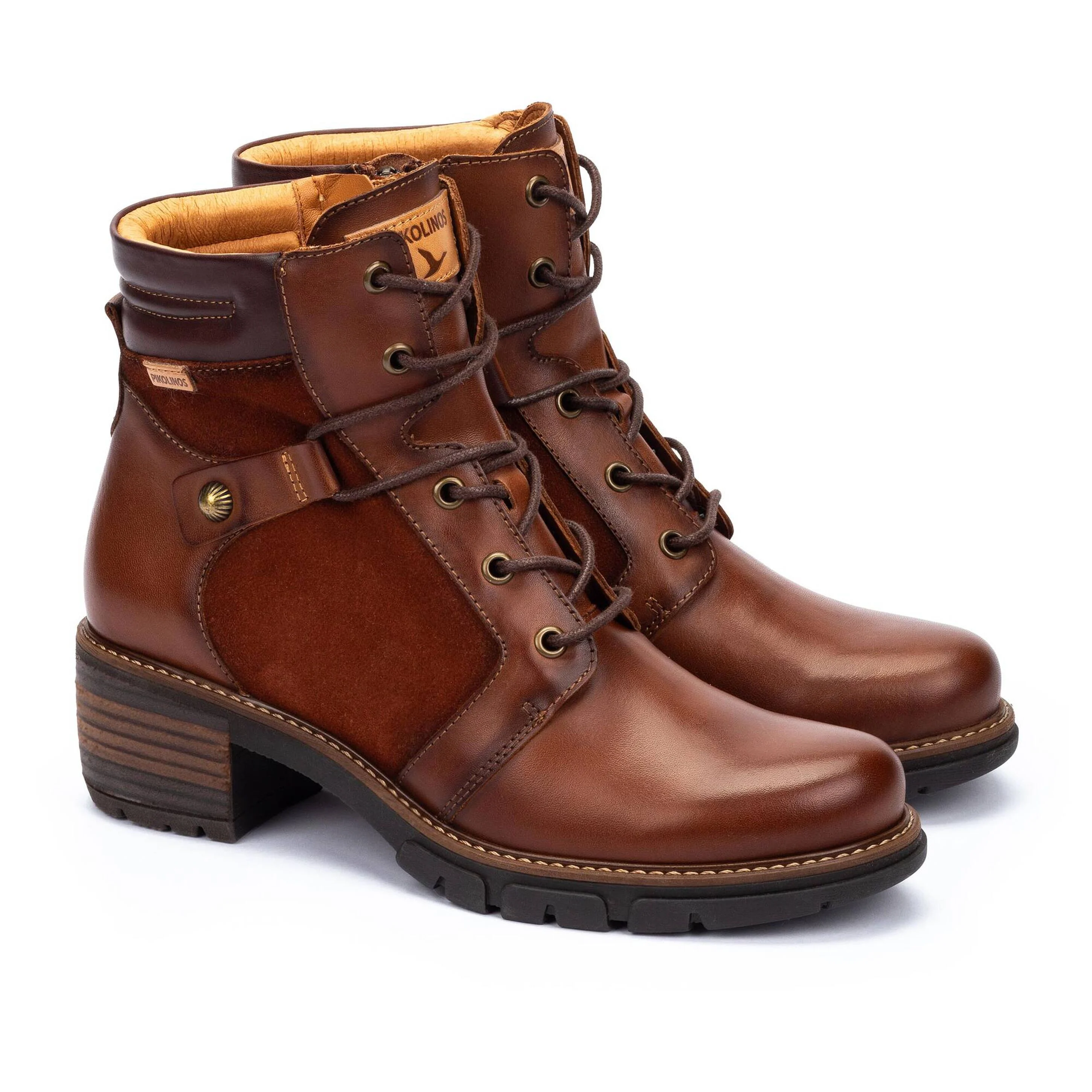 'San Sebastia' women's ankle boot - Brown
