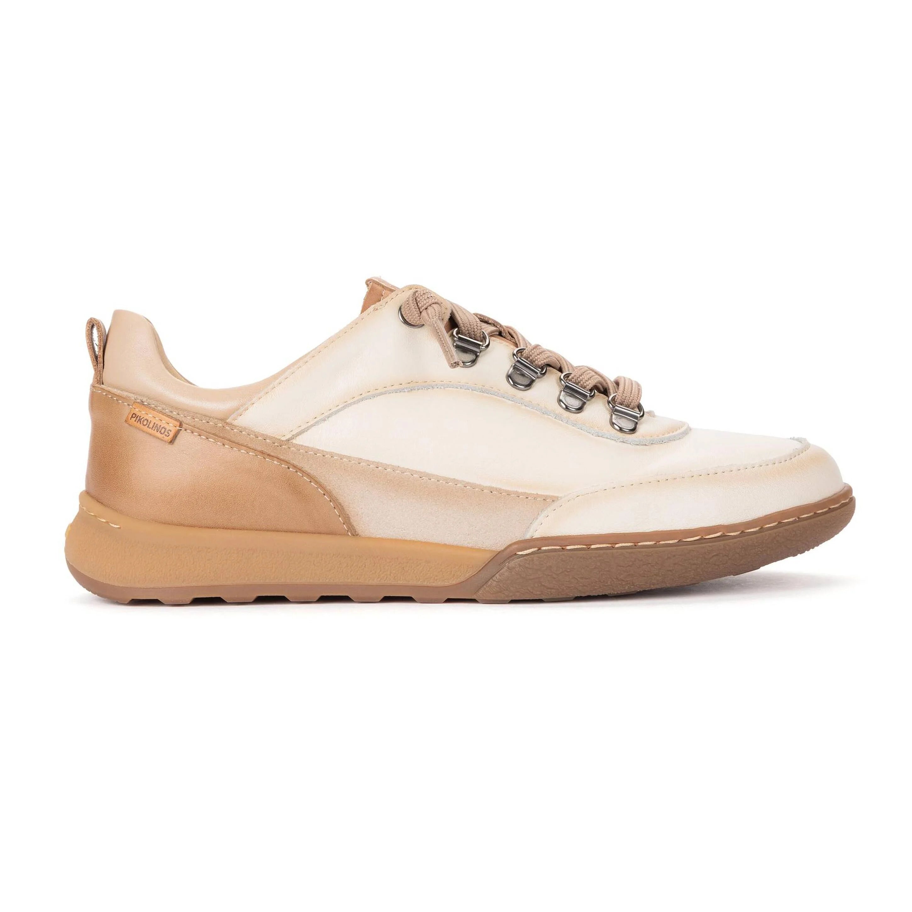 'Viana' women's lace-up low sneaker - off white