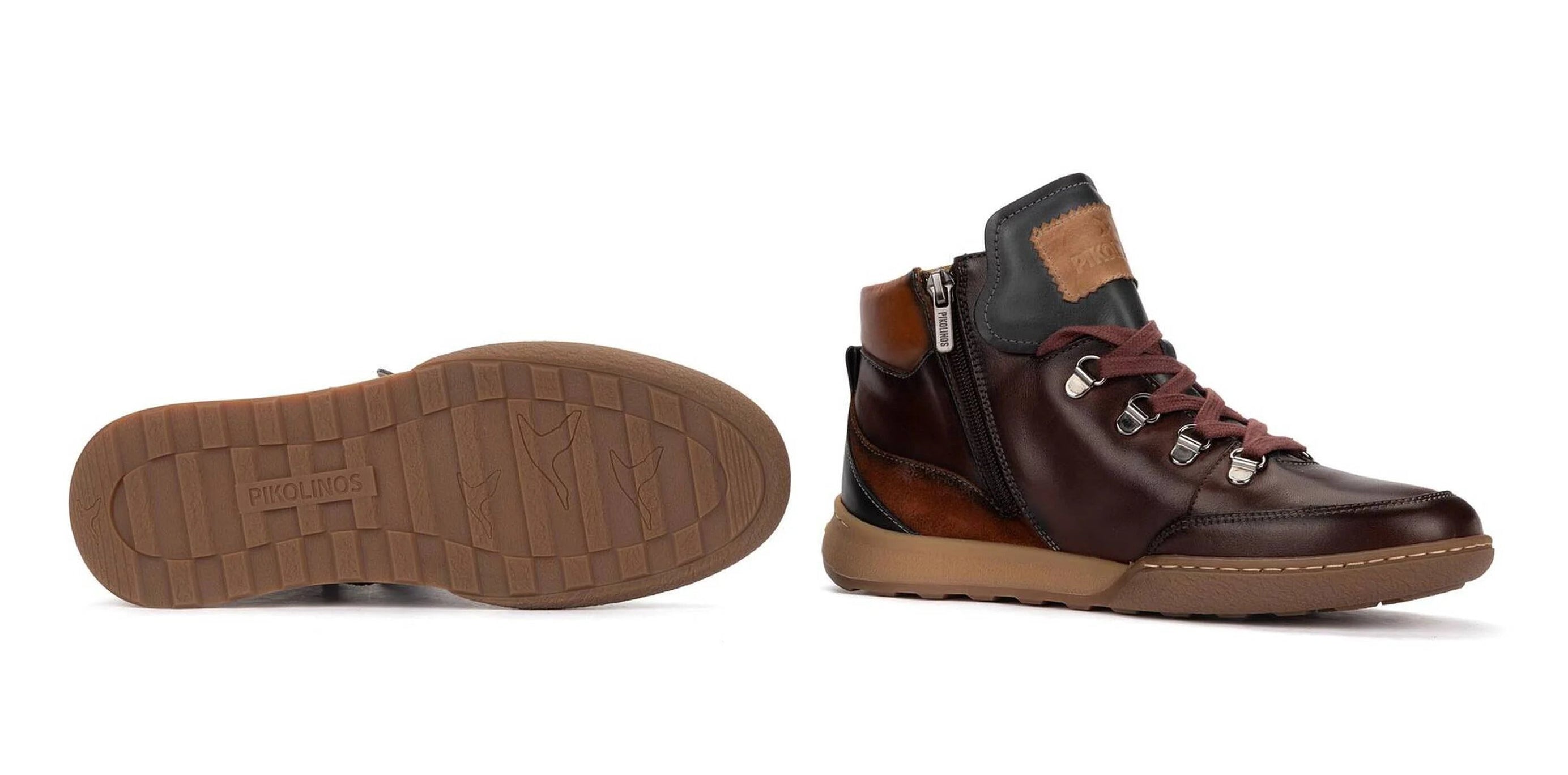 'Viana' women's lace-up sneaker - brown