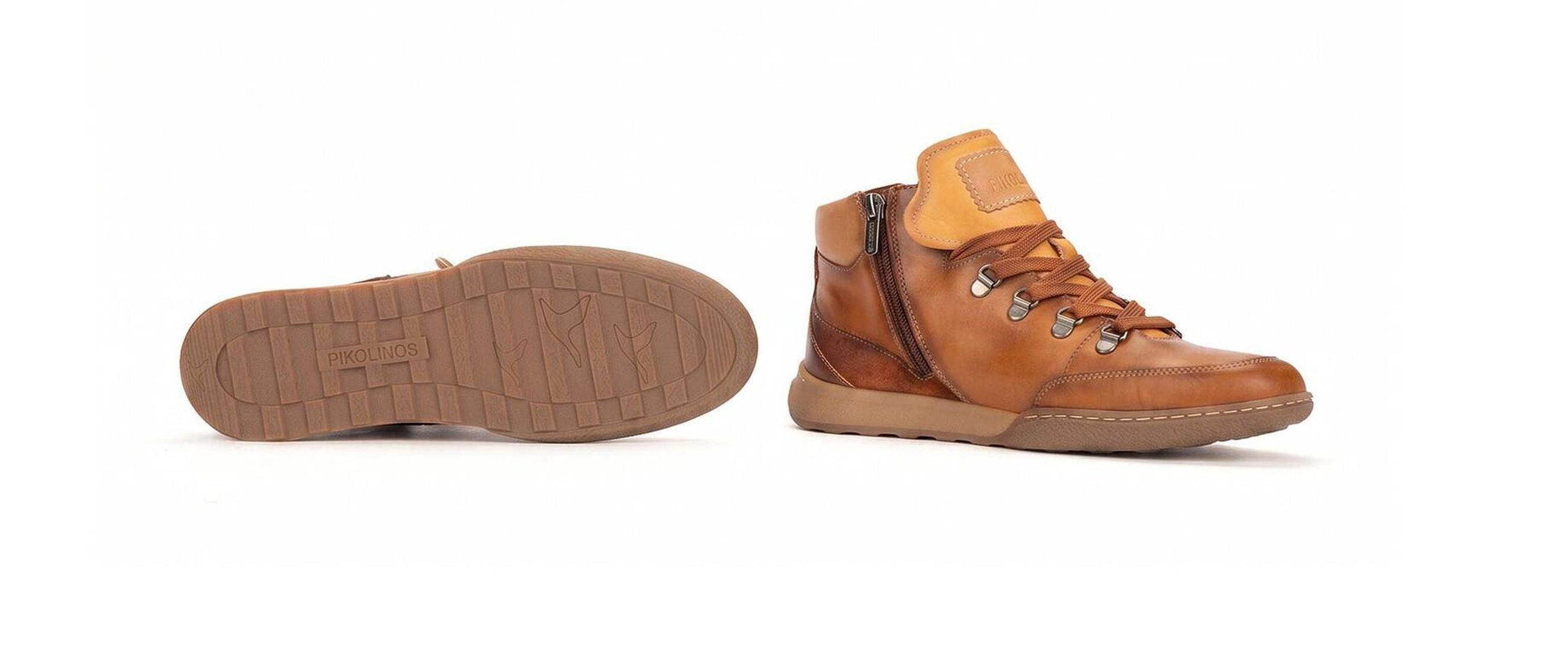'Viana' women's lace-up sneaker - brown
