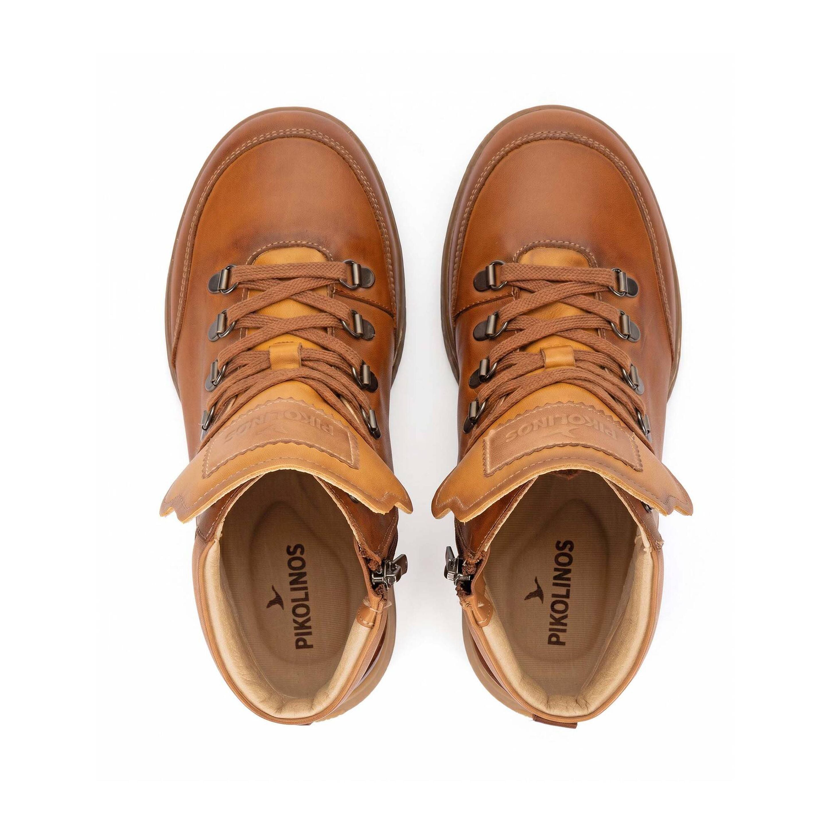 'Viana' women's lace-up sneaker - brown