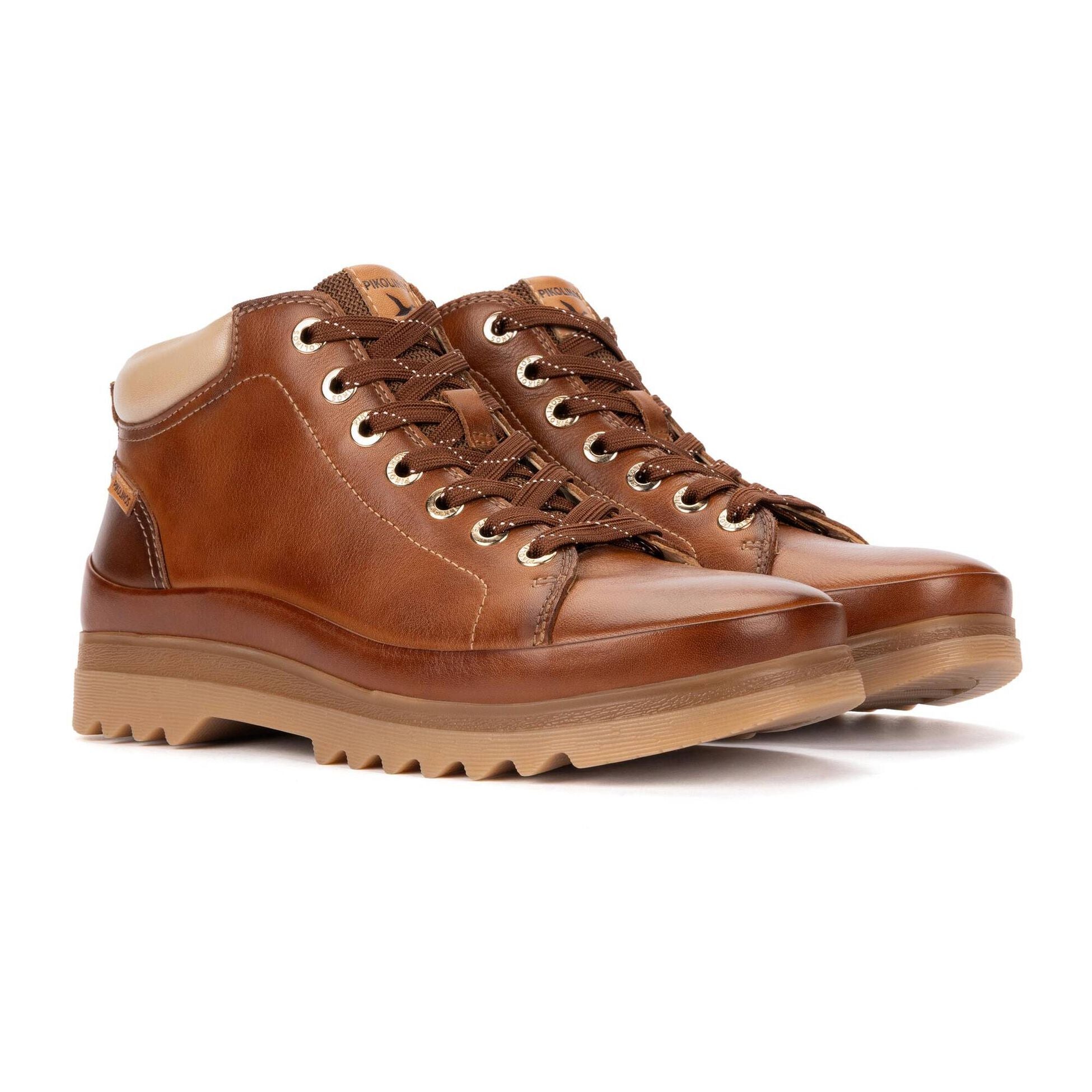 'Vigo' women's boot-syle sneaker - brown