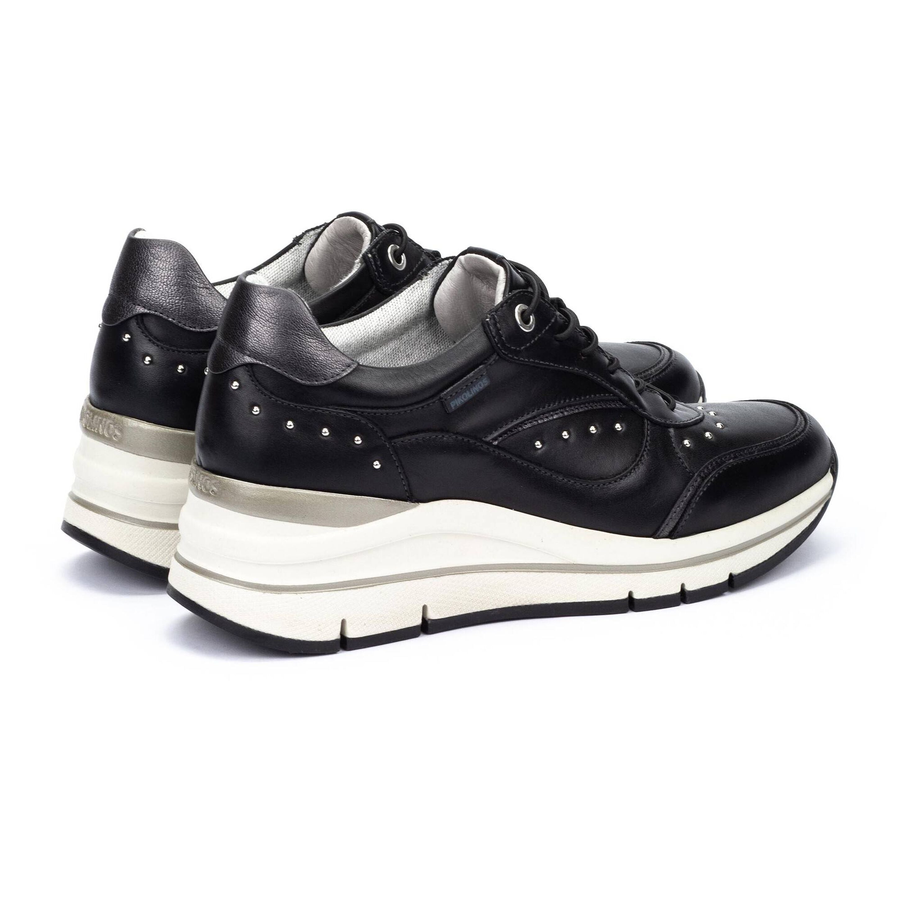 'Girona' women's lace-up sneaker - Black